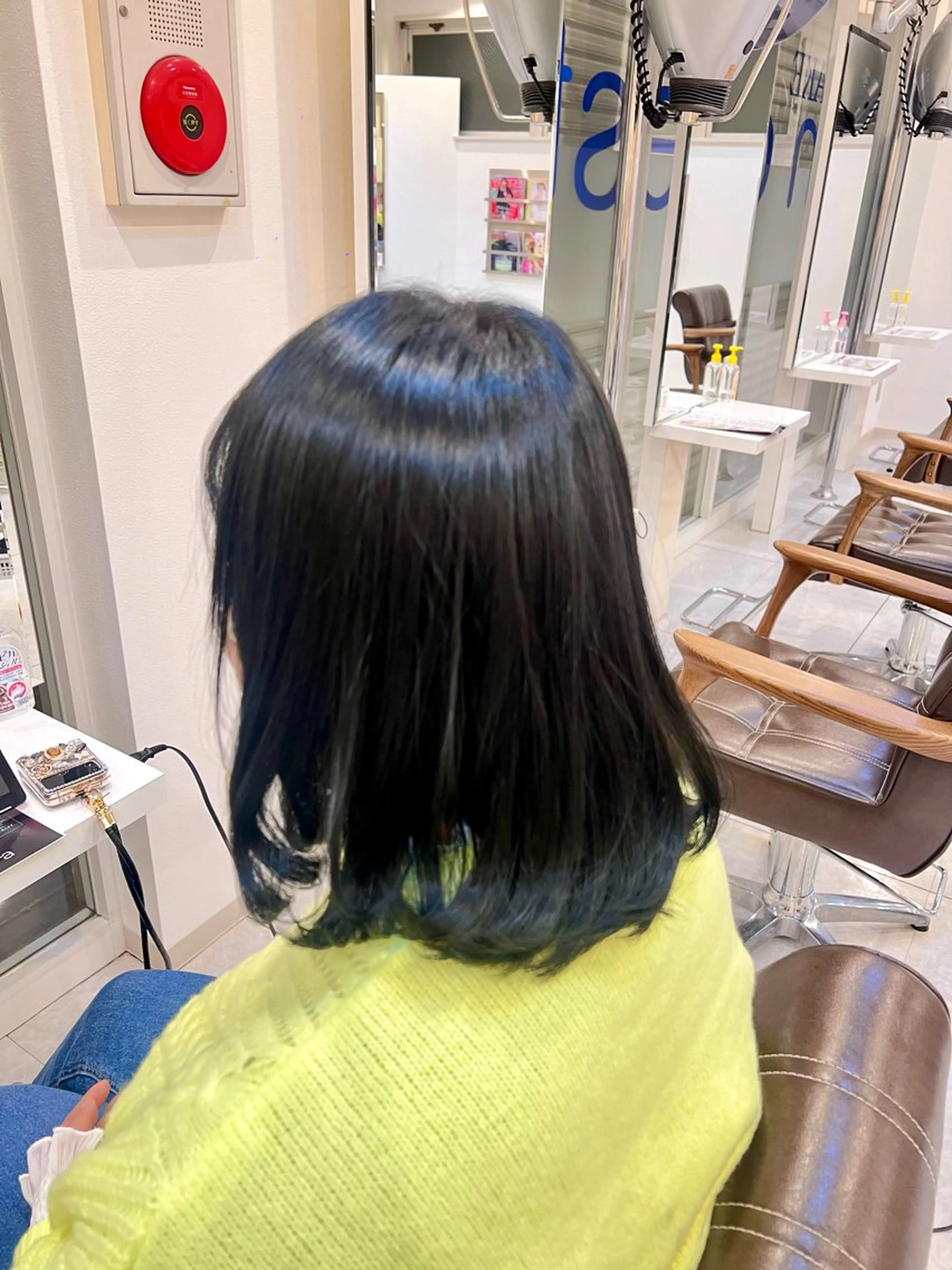 ミディアム sunquestみずほ台所属・韓国風ハイトーン ハヤタ💎のヘアスタイル