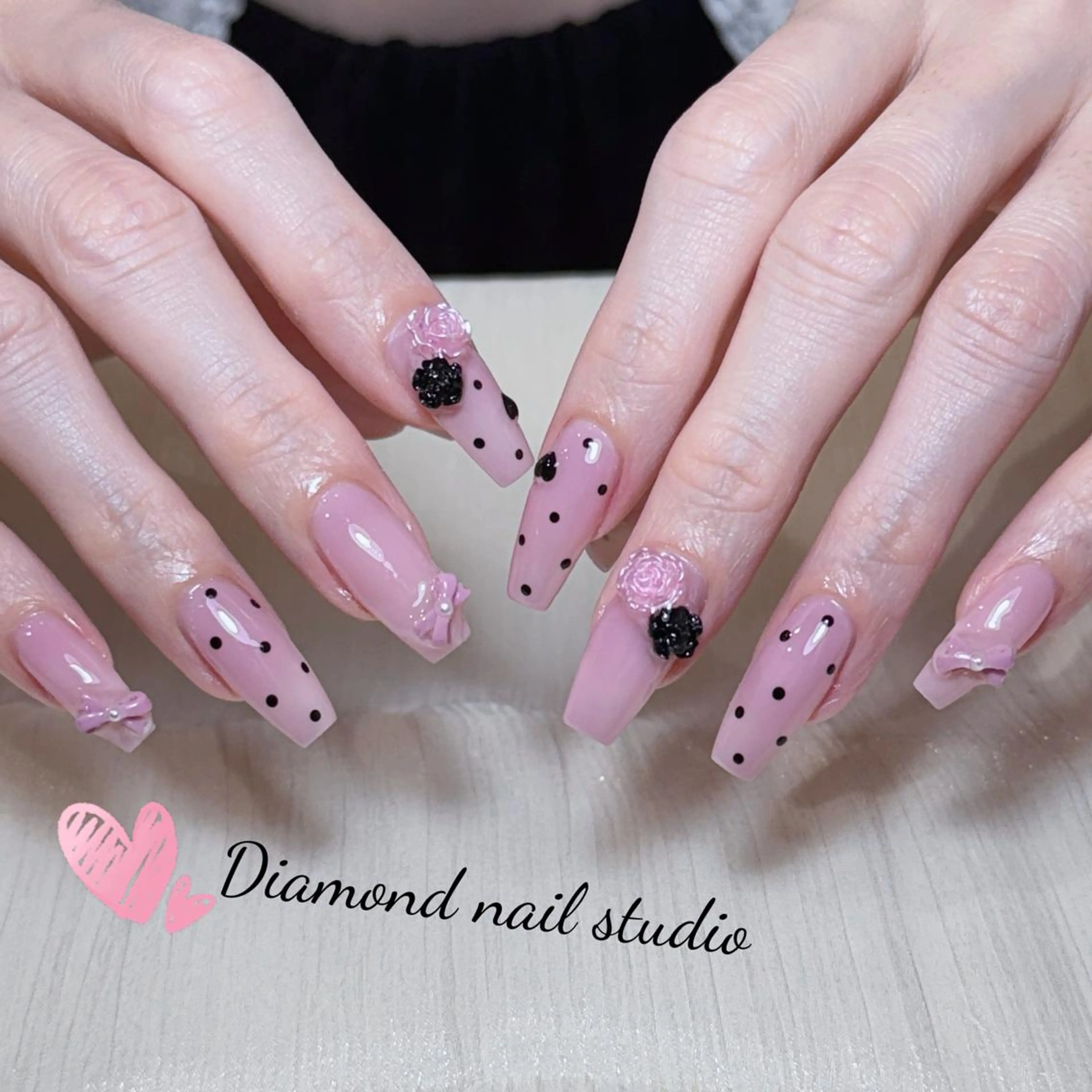 ネイル Diamond 🧚🏻♀️のネイルデザイン