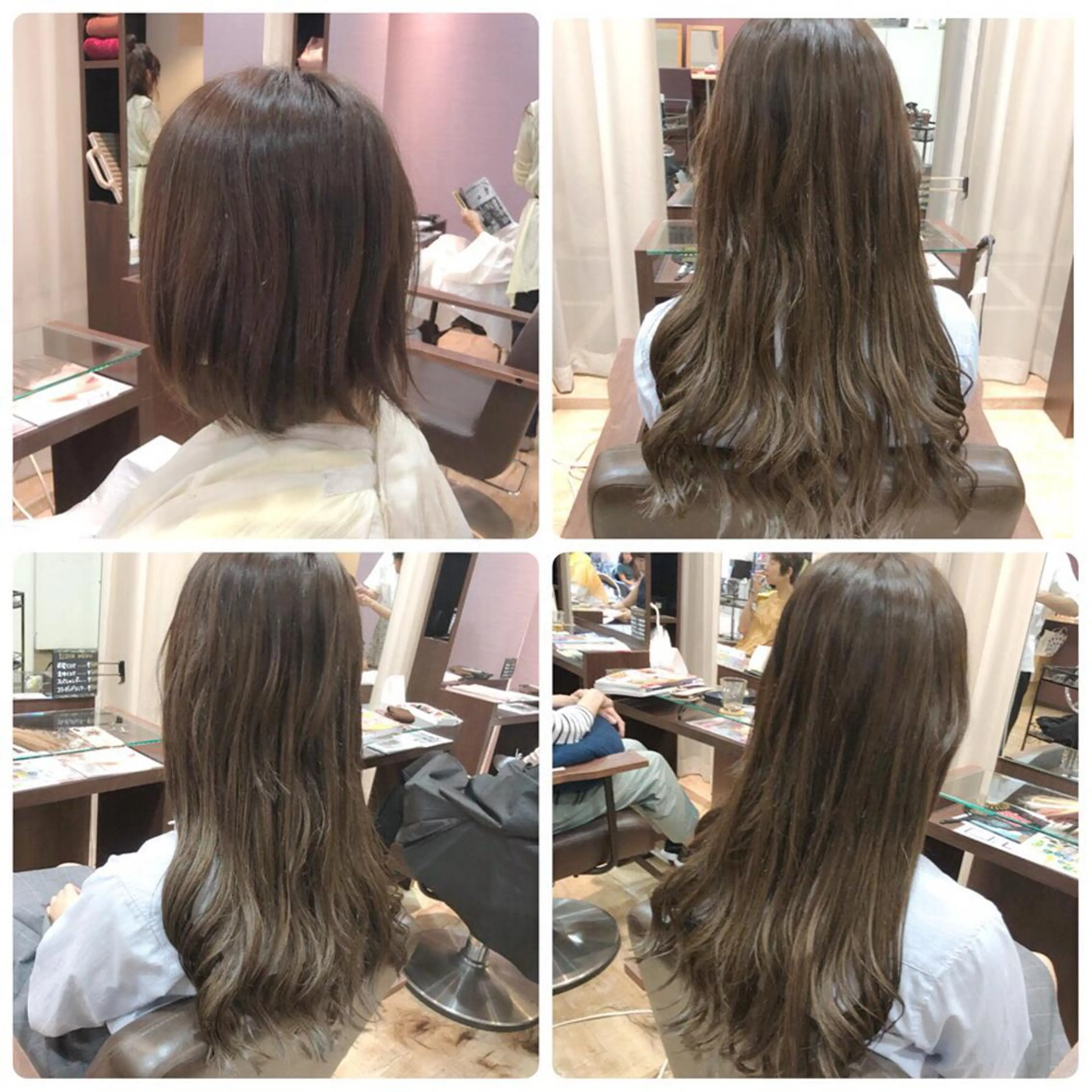 ロング シールエクステ エクステ 大阪長居🌱野見山 卓也のヘアスタイル