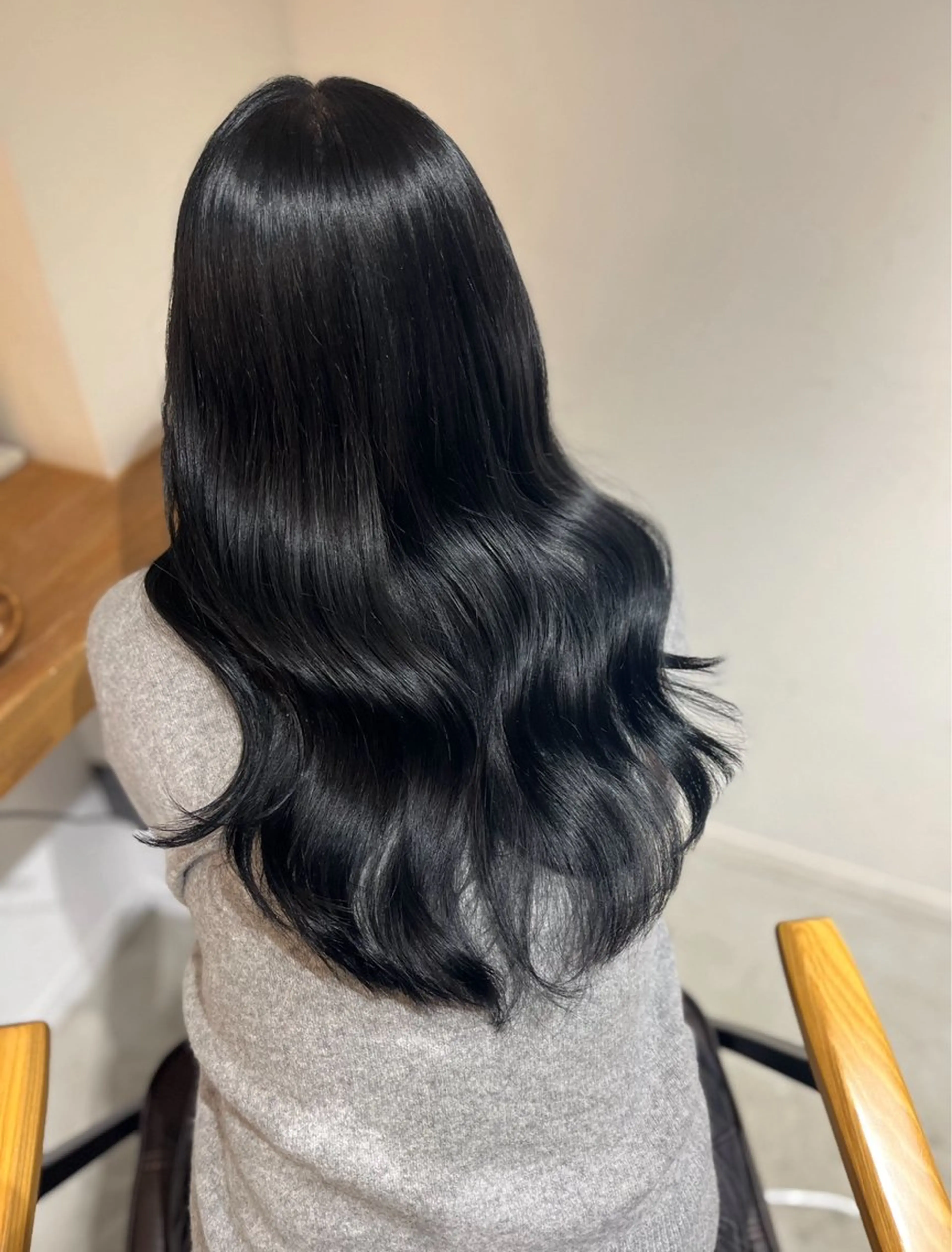 ロング 縮毛矯正 塩川ももこ/ 縮毛矯正/ヘアセットのヘアスタイル