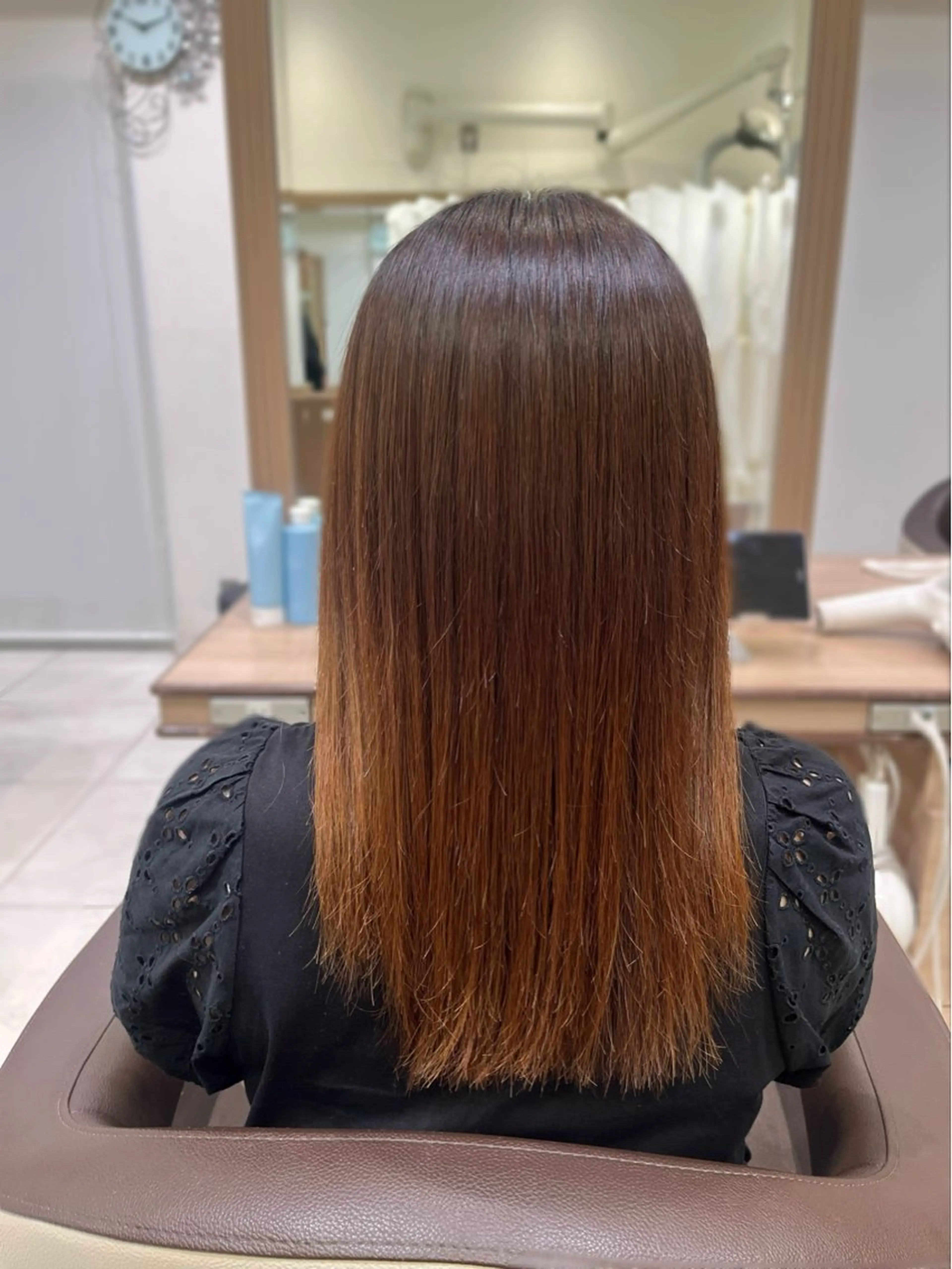 パーマ 中溝有紗🐰透明感 カラー・メンズパーマのヘアスタイル