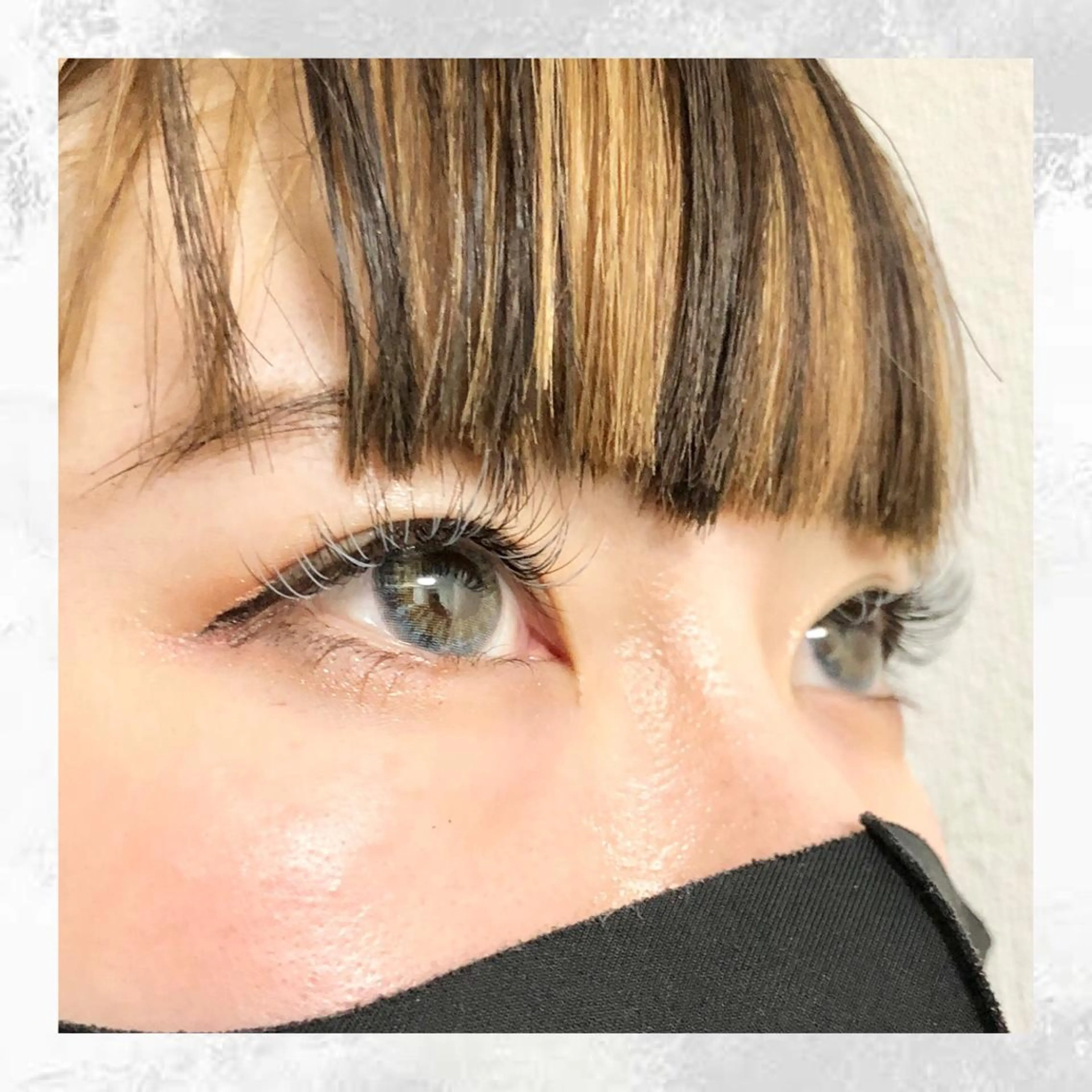 マツエク・マツパ カラーマツエク マツエク Aim NAIL&EYELASH.BROW立花店所属・Aim立花店 Mihoのマツエク・マツパデザイン