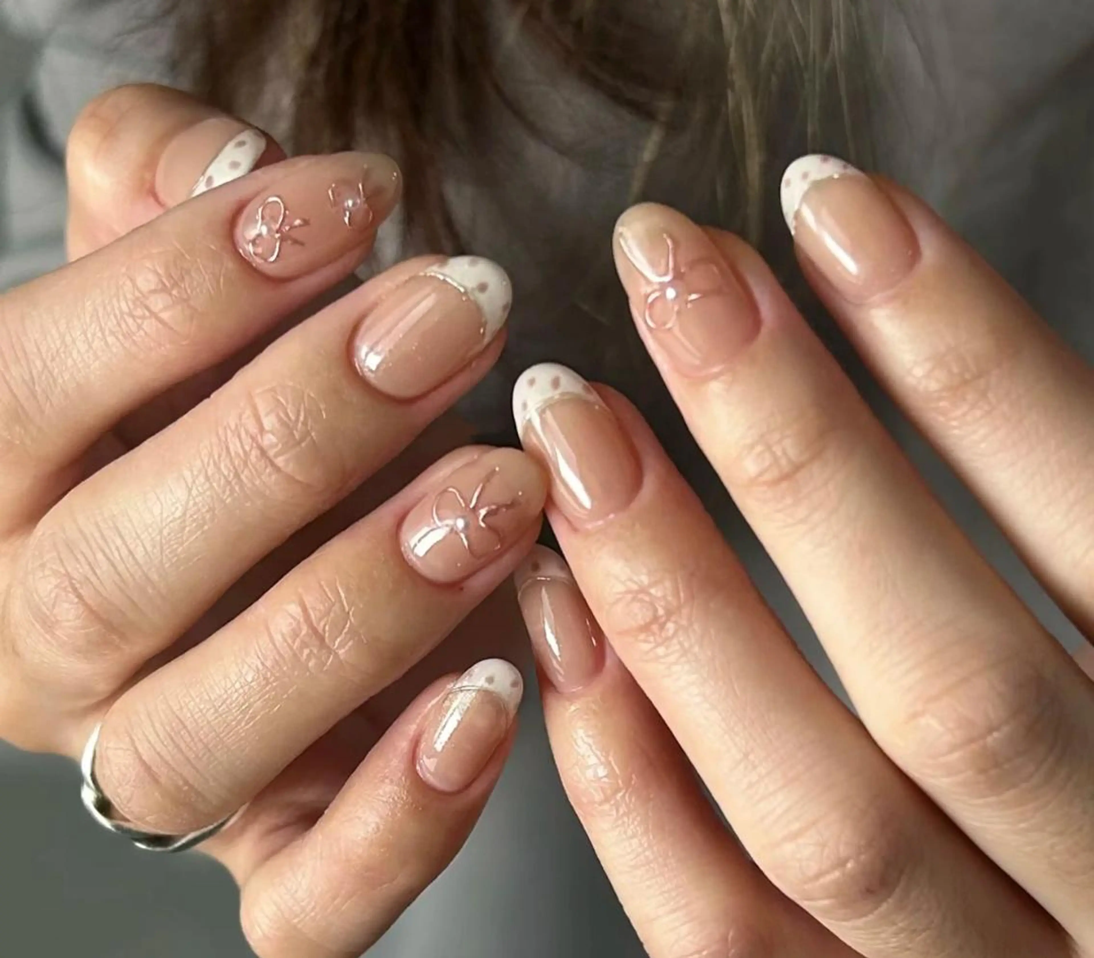 ネイル ハンドネイル 🍑 momo_nailのネイルデザイン