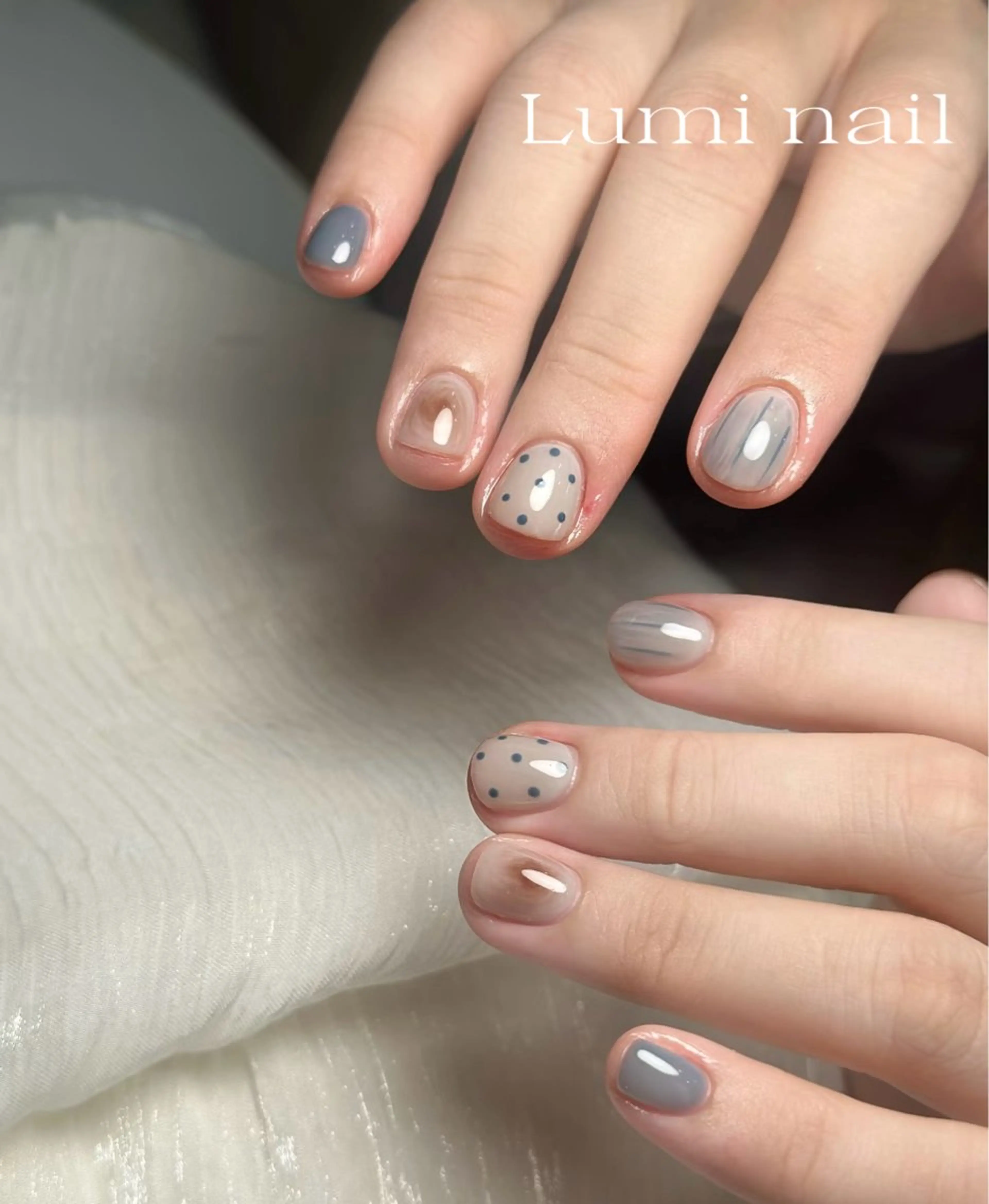 ネイル 持ち込み Luminail 新小岩のネイルデザイン