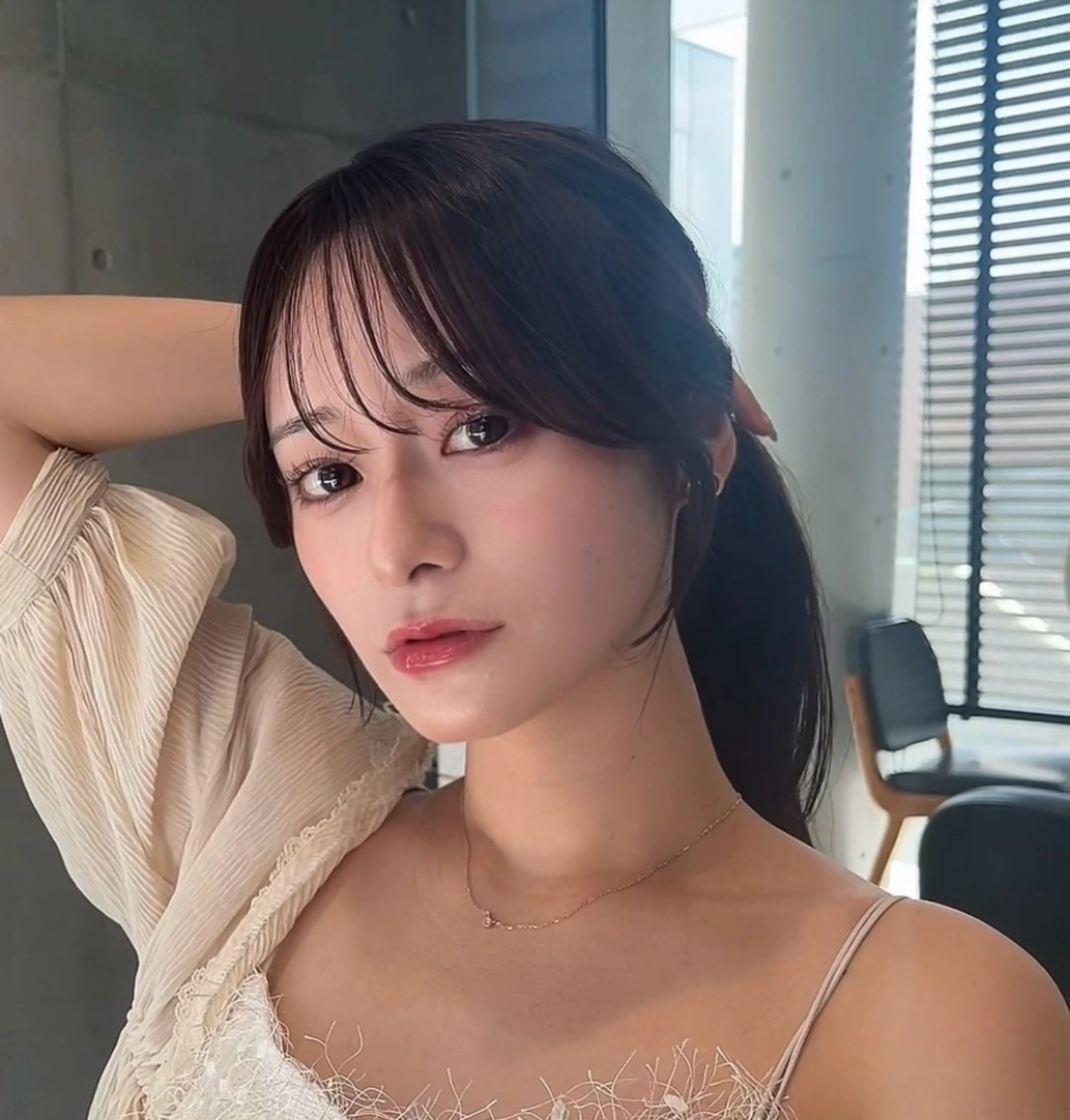 ロング カラー カット ヘアカラー トリートメント 🌫️大人韓国ヘア 🌫️naoyaのヘアスタイル
