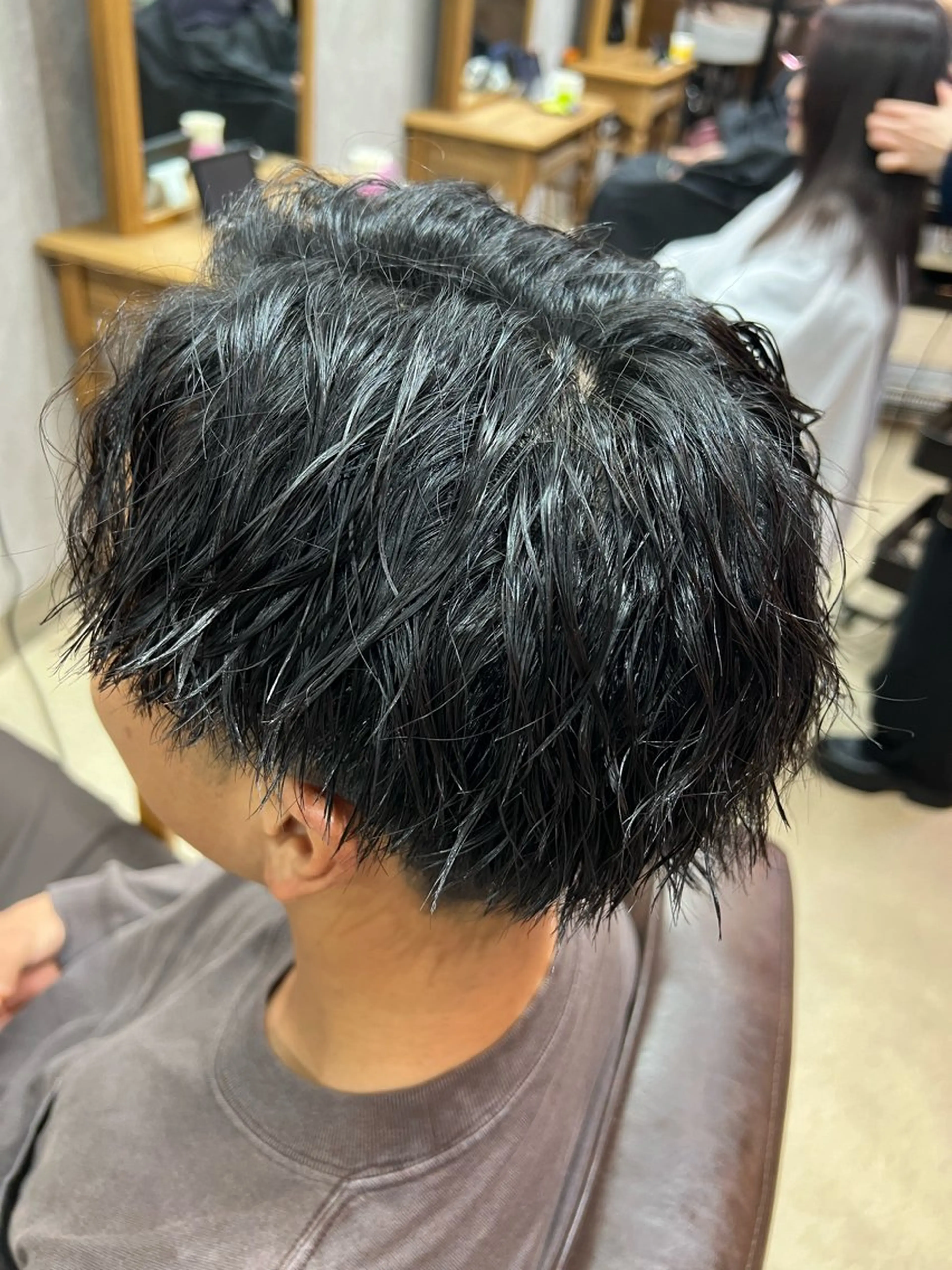 パーマ メンズ メンズパーマ カット パーマ 🌻belle /JUMA🌻のヘアスタイル