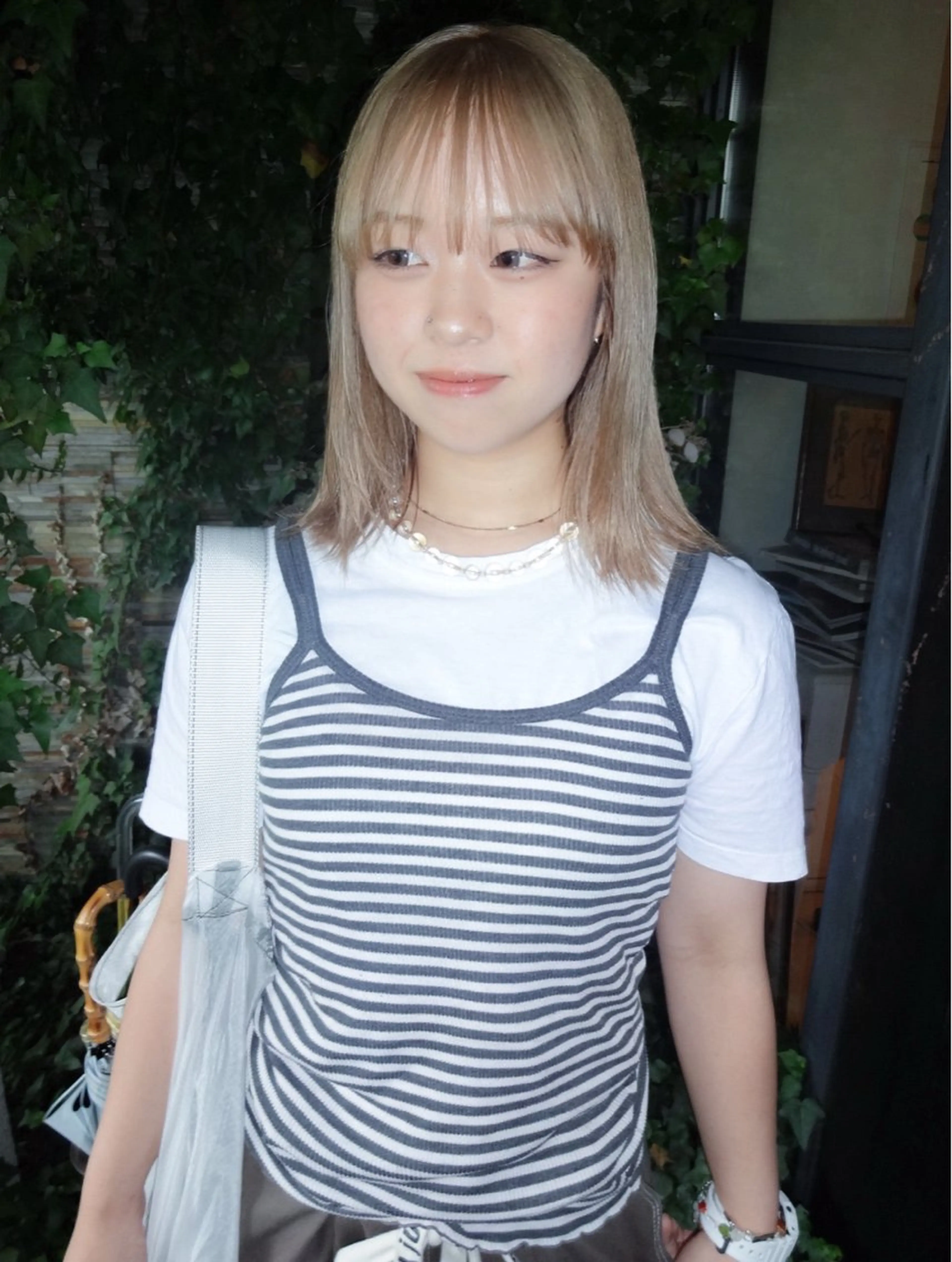 ミディアム カラー 太田 妃香/岡崎美容室のヘアスタイル