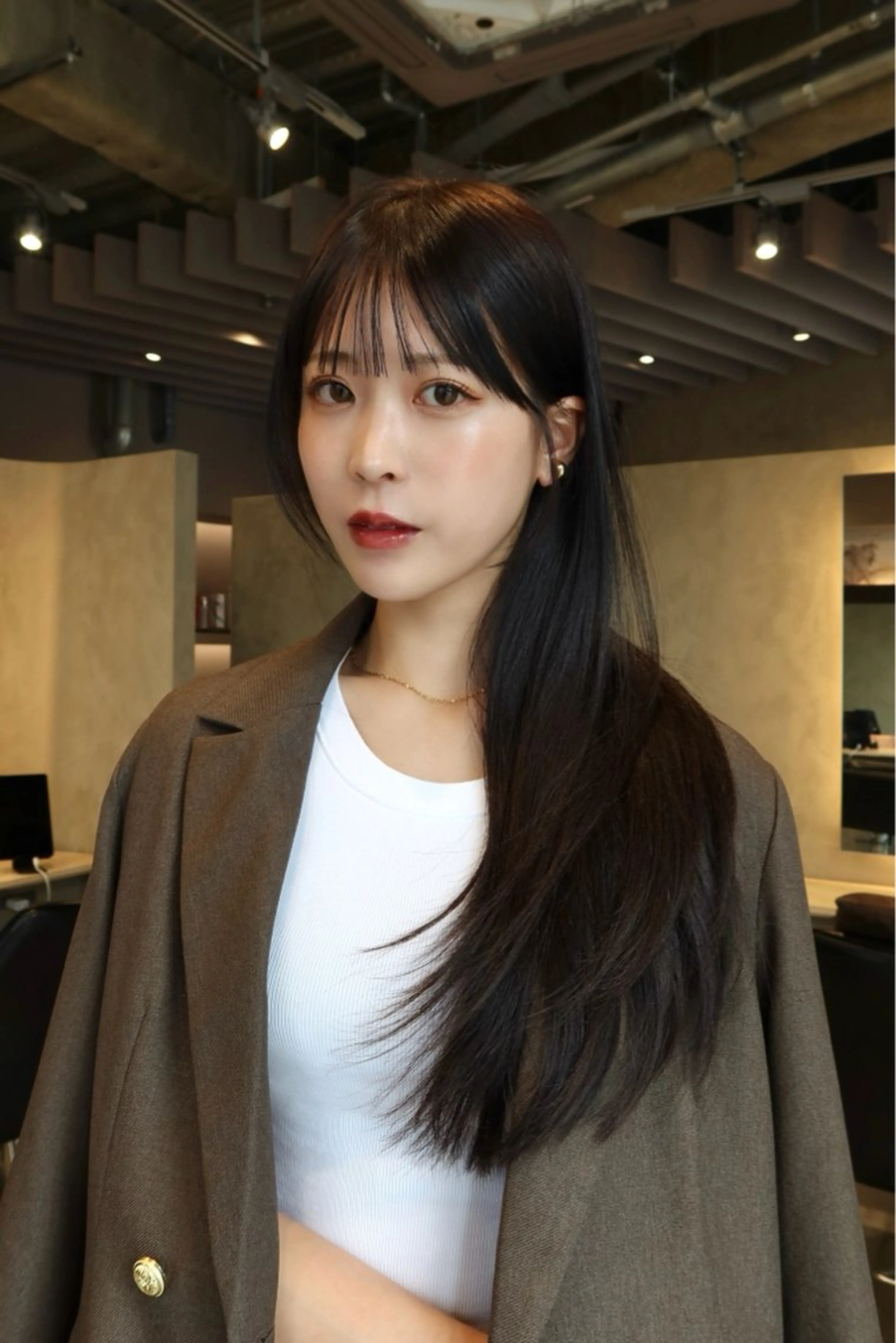 ロング 髪質改善 レイヤーカット LEANE THE TOKYO所属・大人レイヤー 🍃外苑前/荒谷進介のヘアスタイル