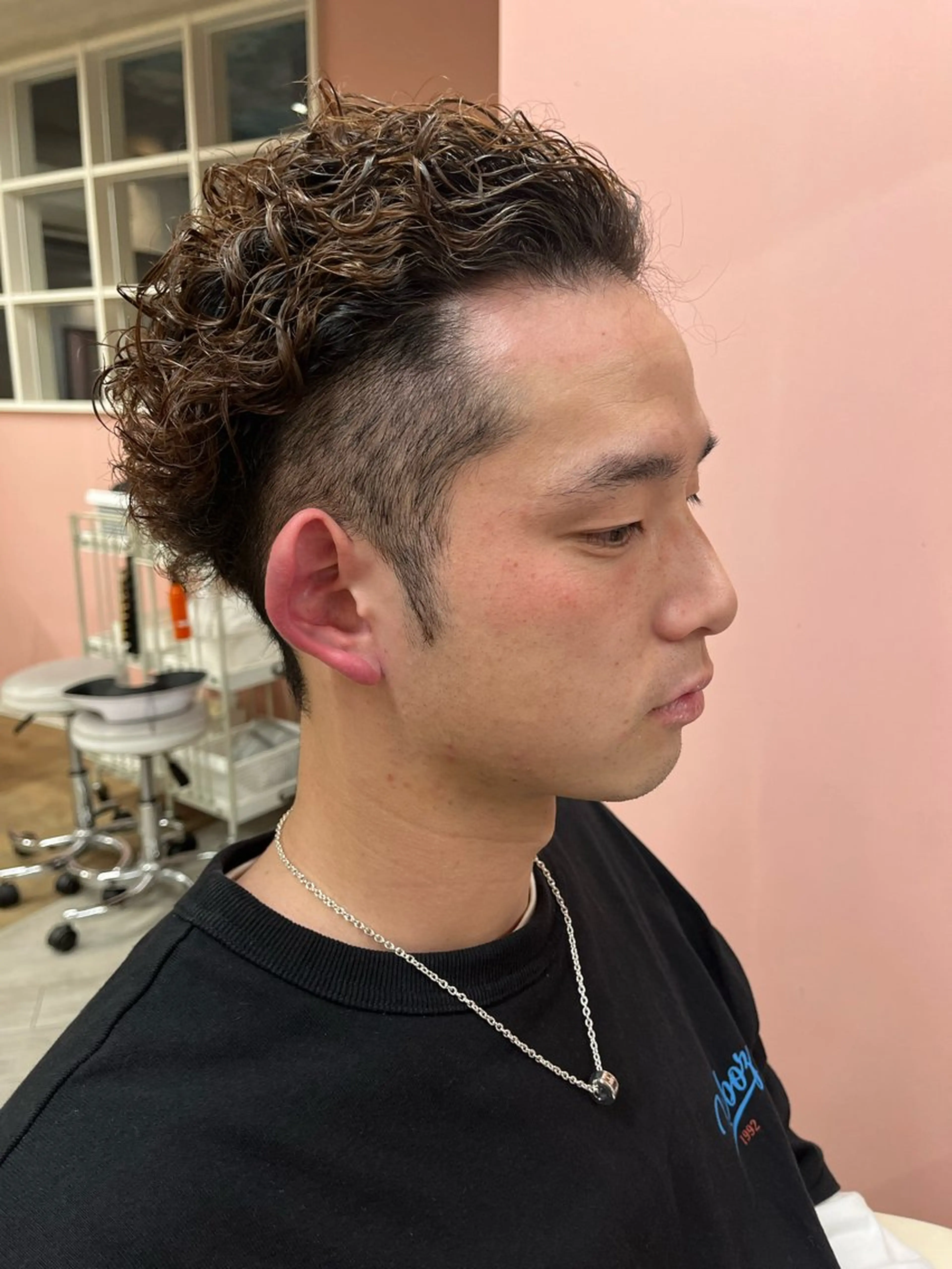 パーマ メンズ カット トリートメント 🇰🇷韓国ヘア× 髪質改善　黒川天斗のヘアスタイル