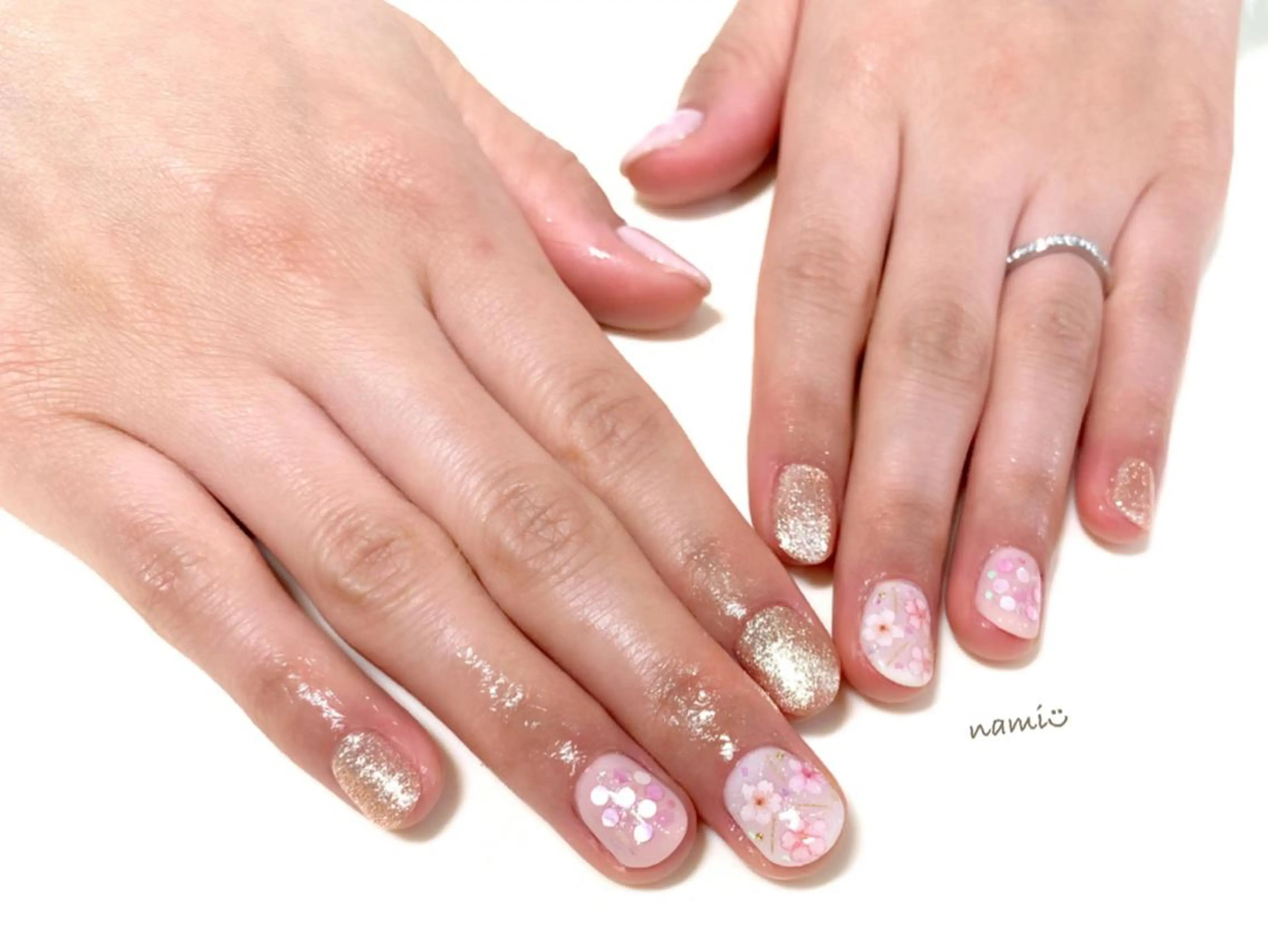 ネイル 持ち込み @.Freestyle 【フリースタイル】所属・根本 奈美のネイルデザイン