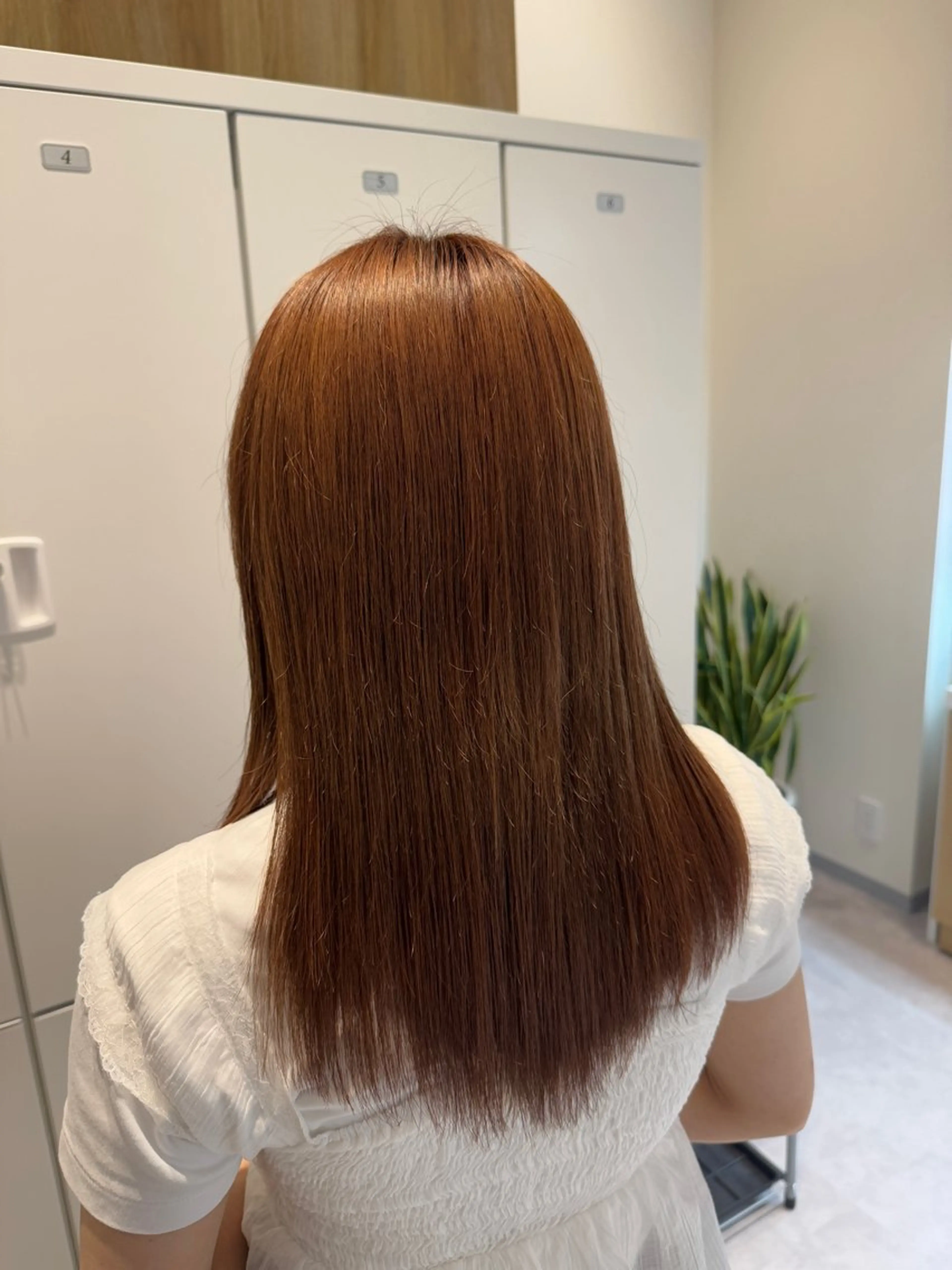 ミディアム オレンジブラウン ヘアカラー トリートメント FURUSHO  栄所属・伊藤 翔哉 ／Furusho栄のヘアスタイル