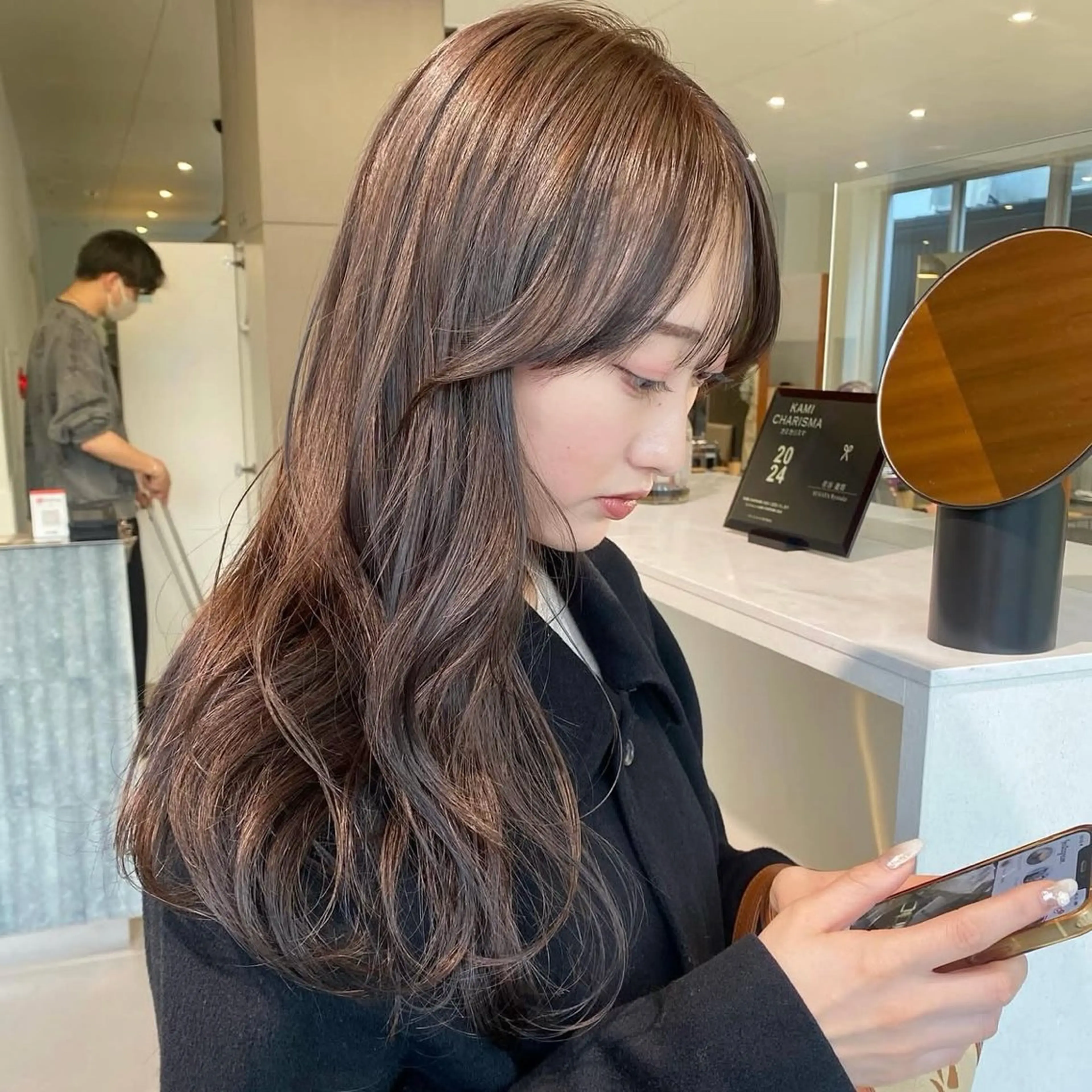 ロング カラー ベージュカラー 透明感カラー ダブルカラー ヘアカラー トリートメント 高発色ブリーチ/ ハイレイヤー🪽aiのヘアスタイル