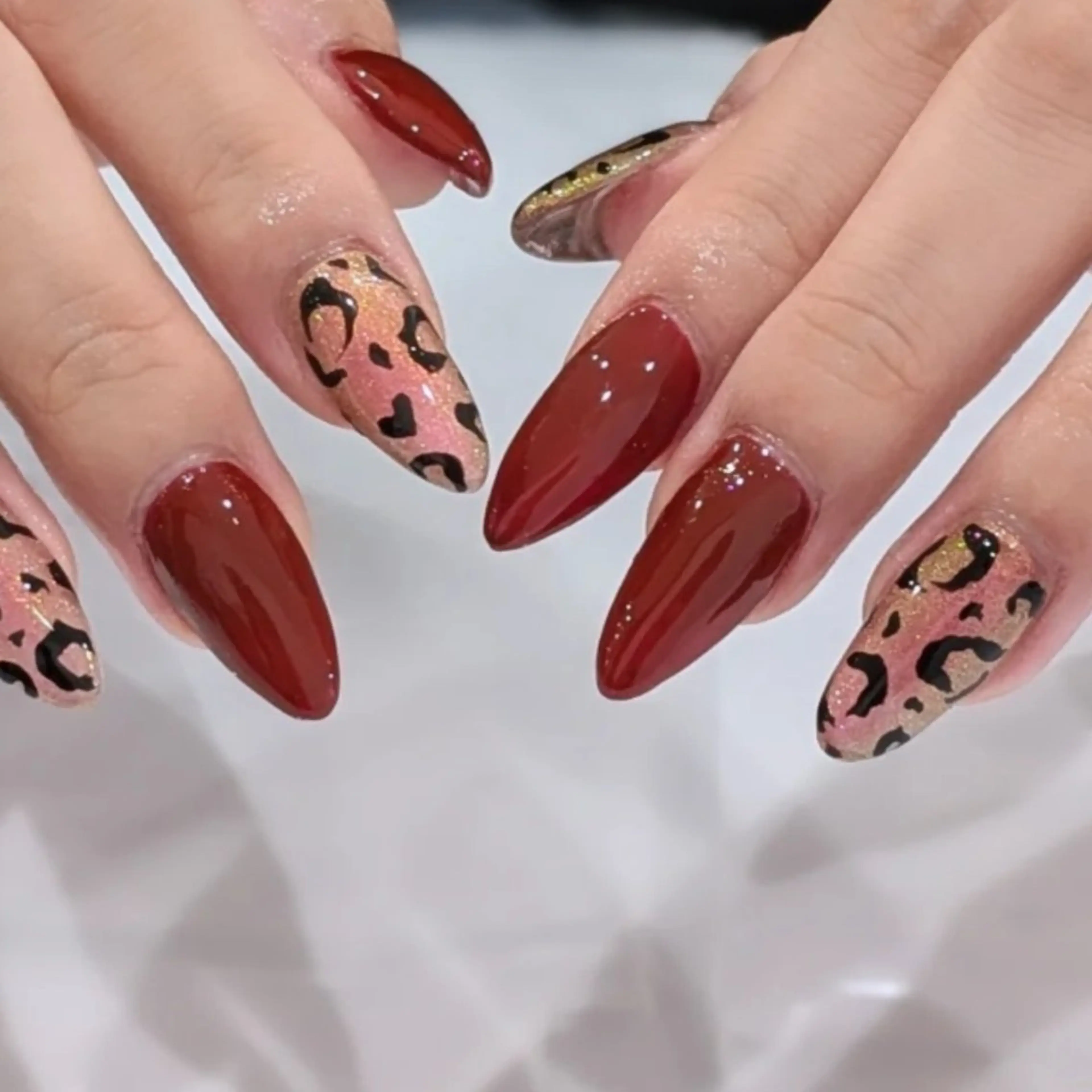 ネイル 長さ出し スカルプネイル Lily nail 船橋 yuki🍒のネイルデザイン