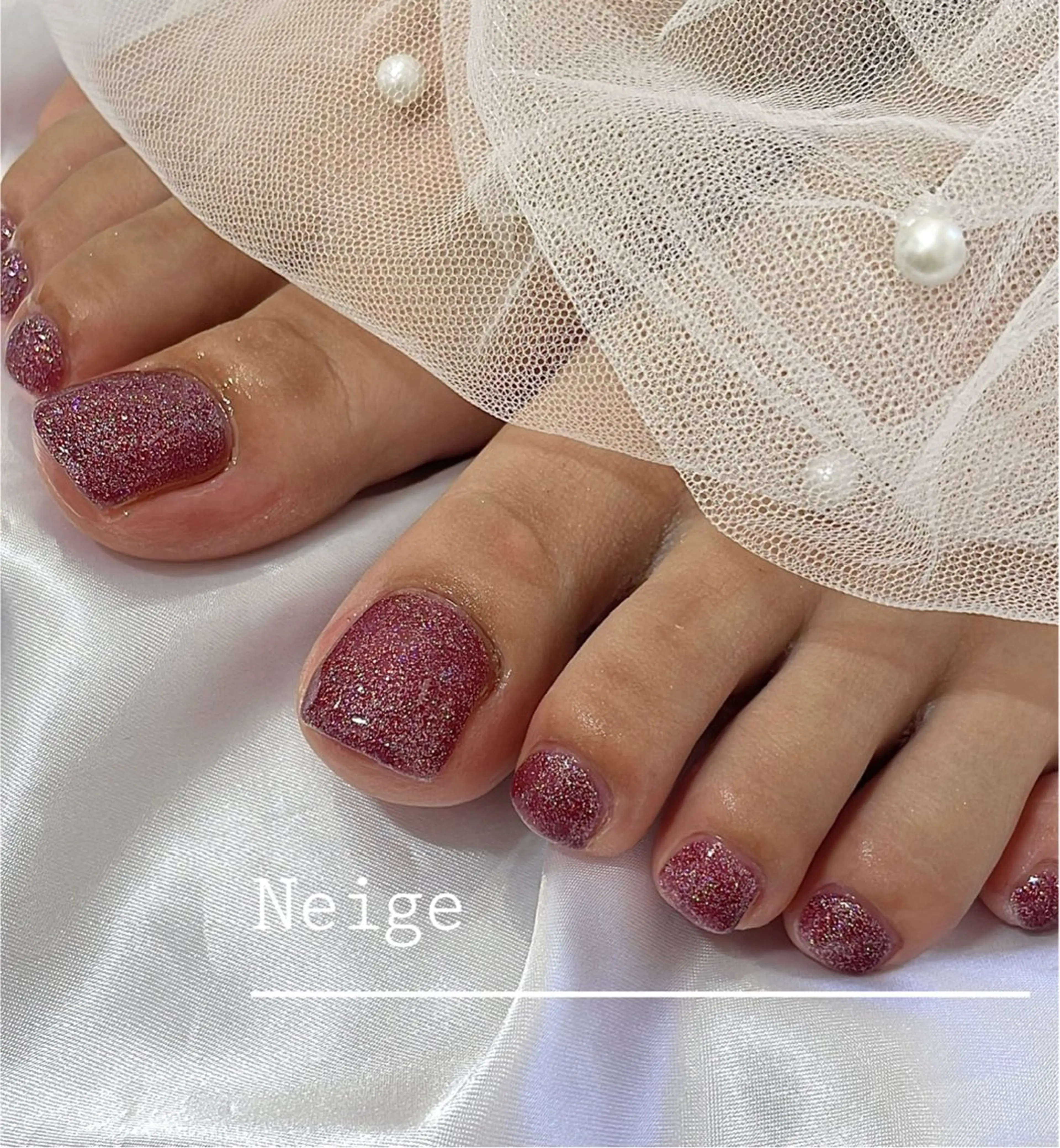 ネイル フットネイル Neige所属・Neige 𓂃 aiのネイルデザイン