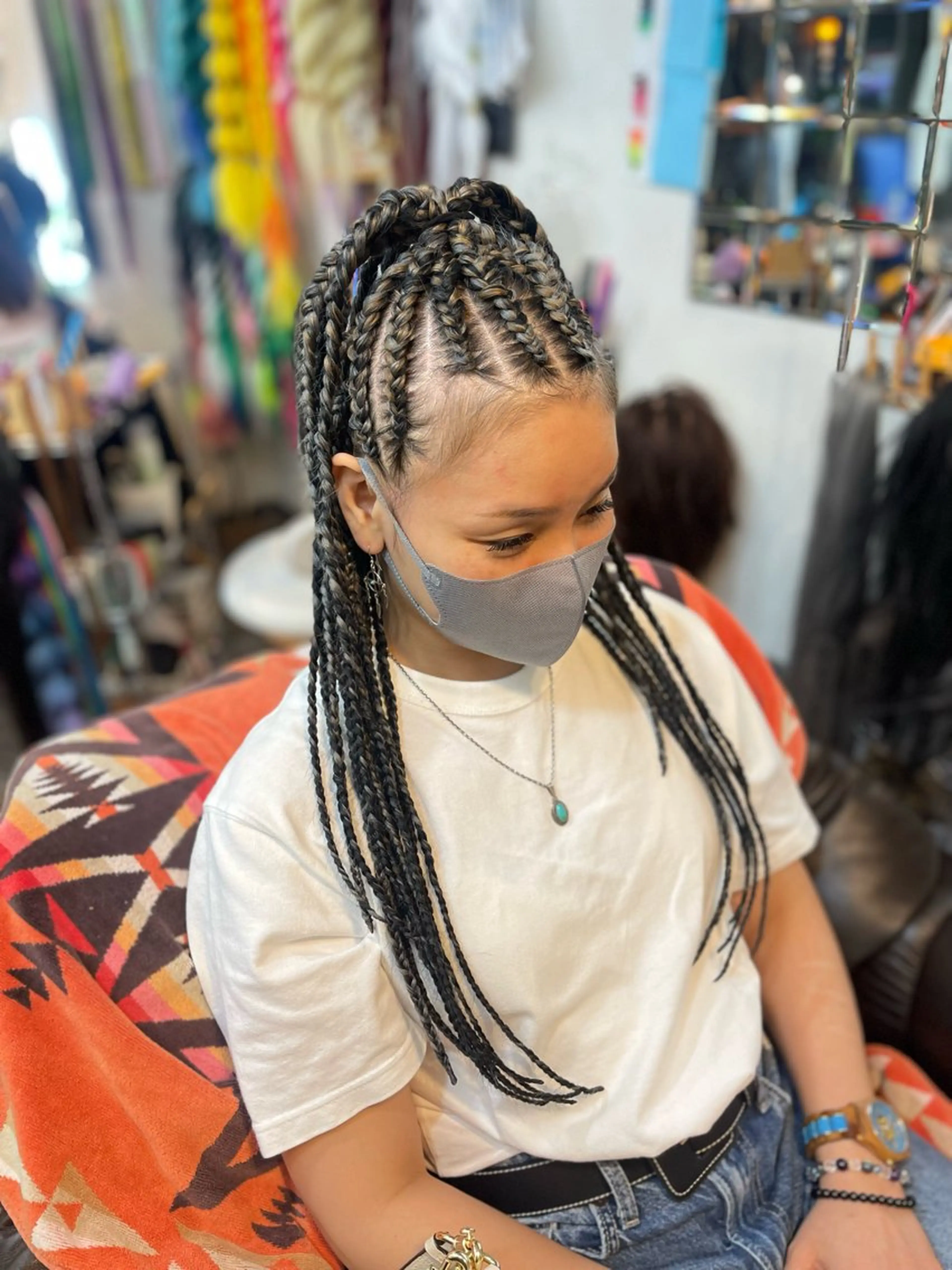 ロング ヘアアレンジ エクステ scamp所属・scamp⭐️ さくらのヘアスタイル
