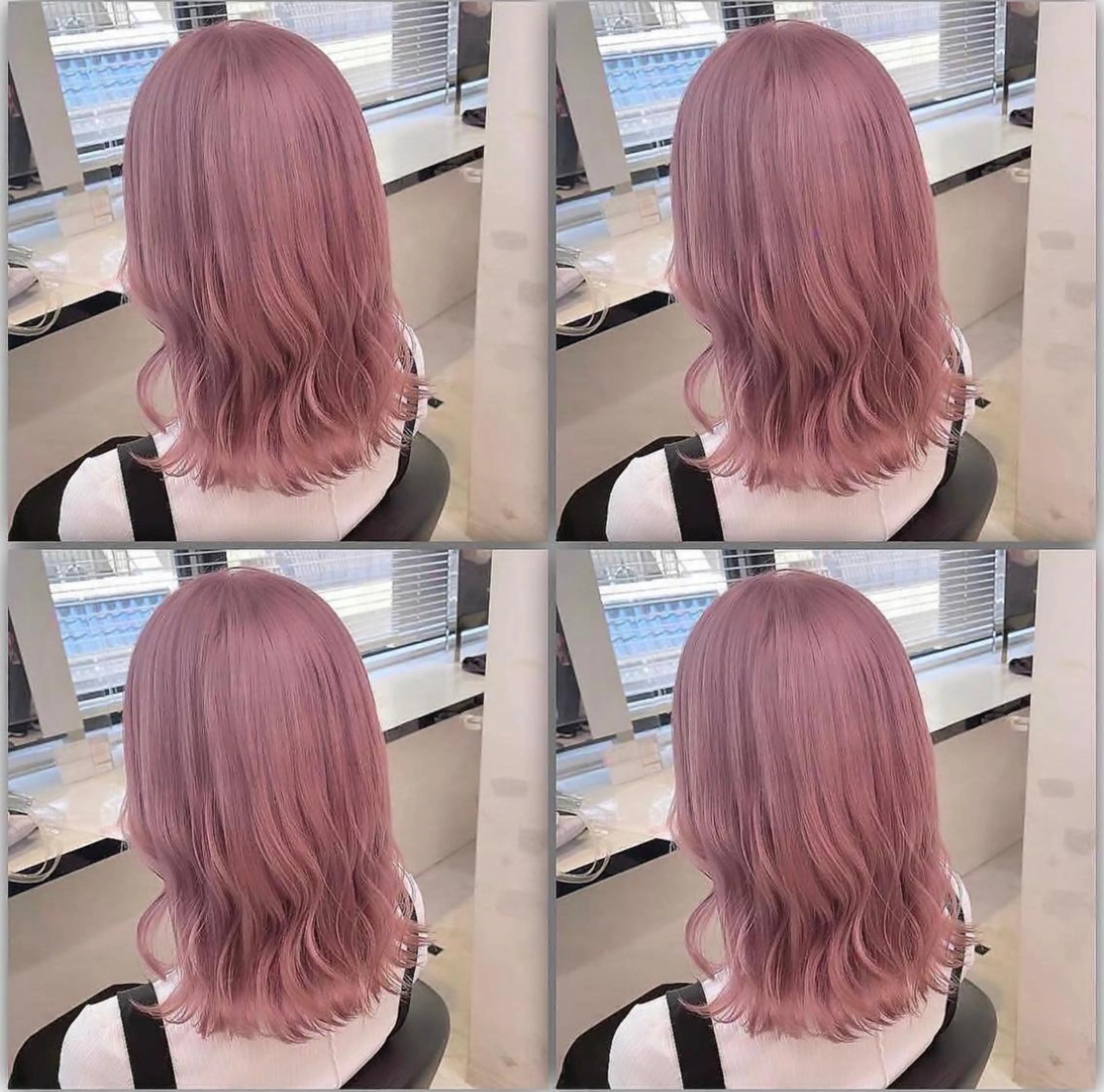 ロング カラー ヘアカラー トリートメント ケアブリーチ 韓国レイヤーKYONのヘアスタイル