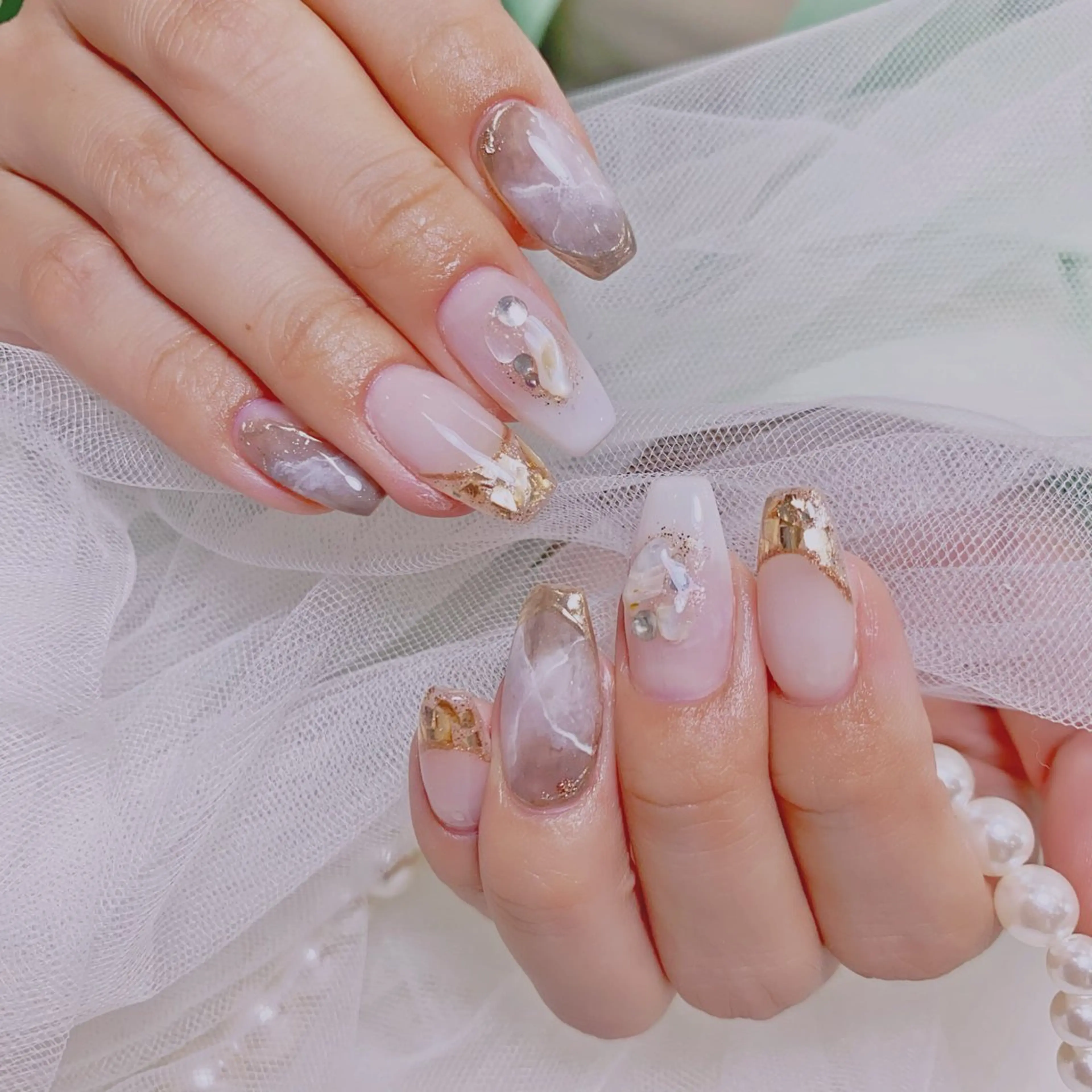 ネイル ハンドネイル ハンドケア Riona 🌸上野のネイルデザイン