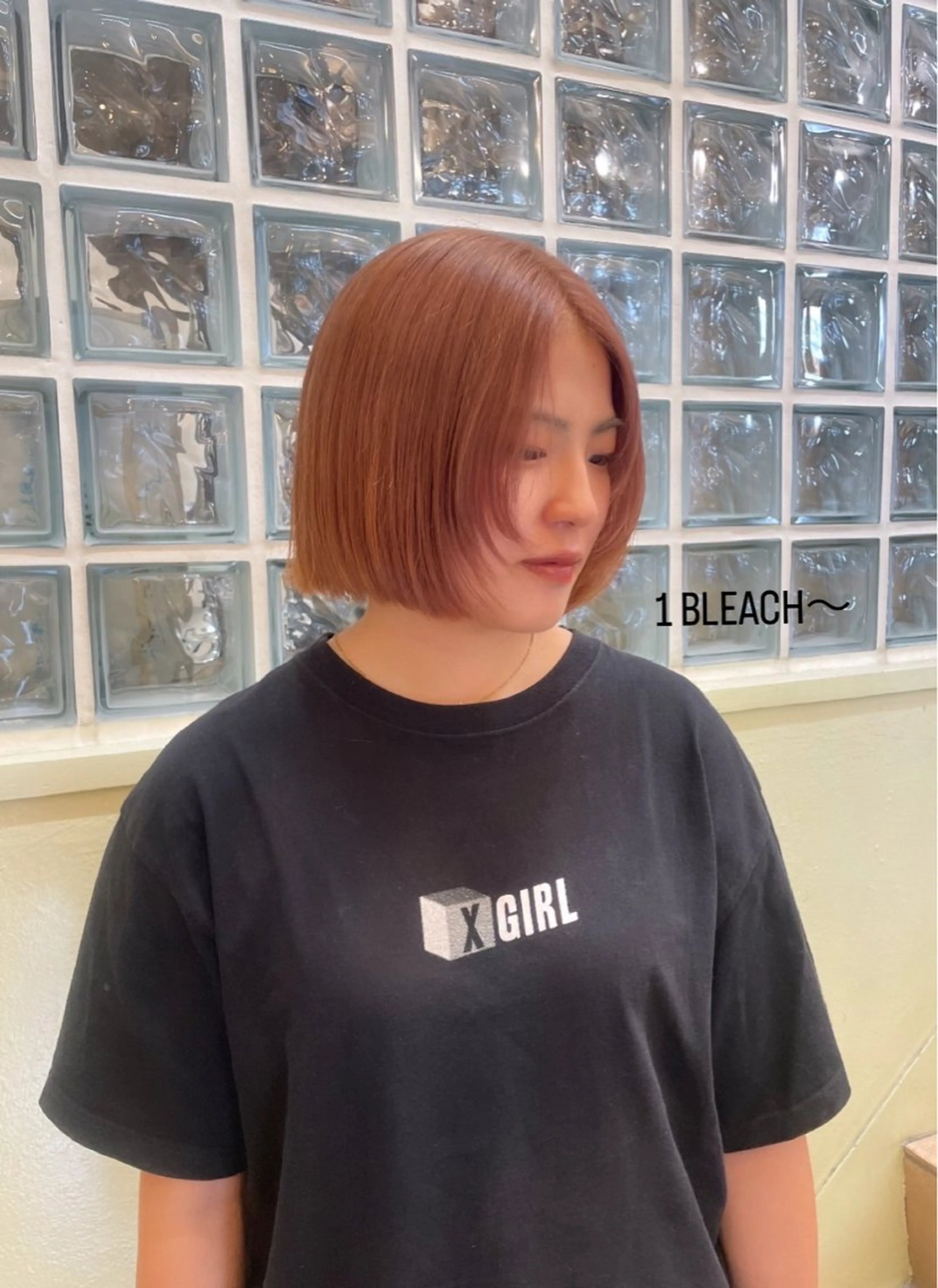 ミディアム ヘアカラー トリートメント 石上 遥楓のヘアスタイル