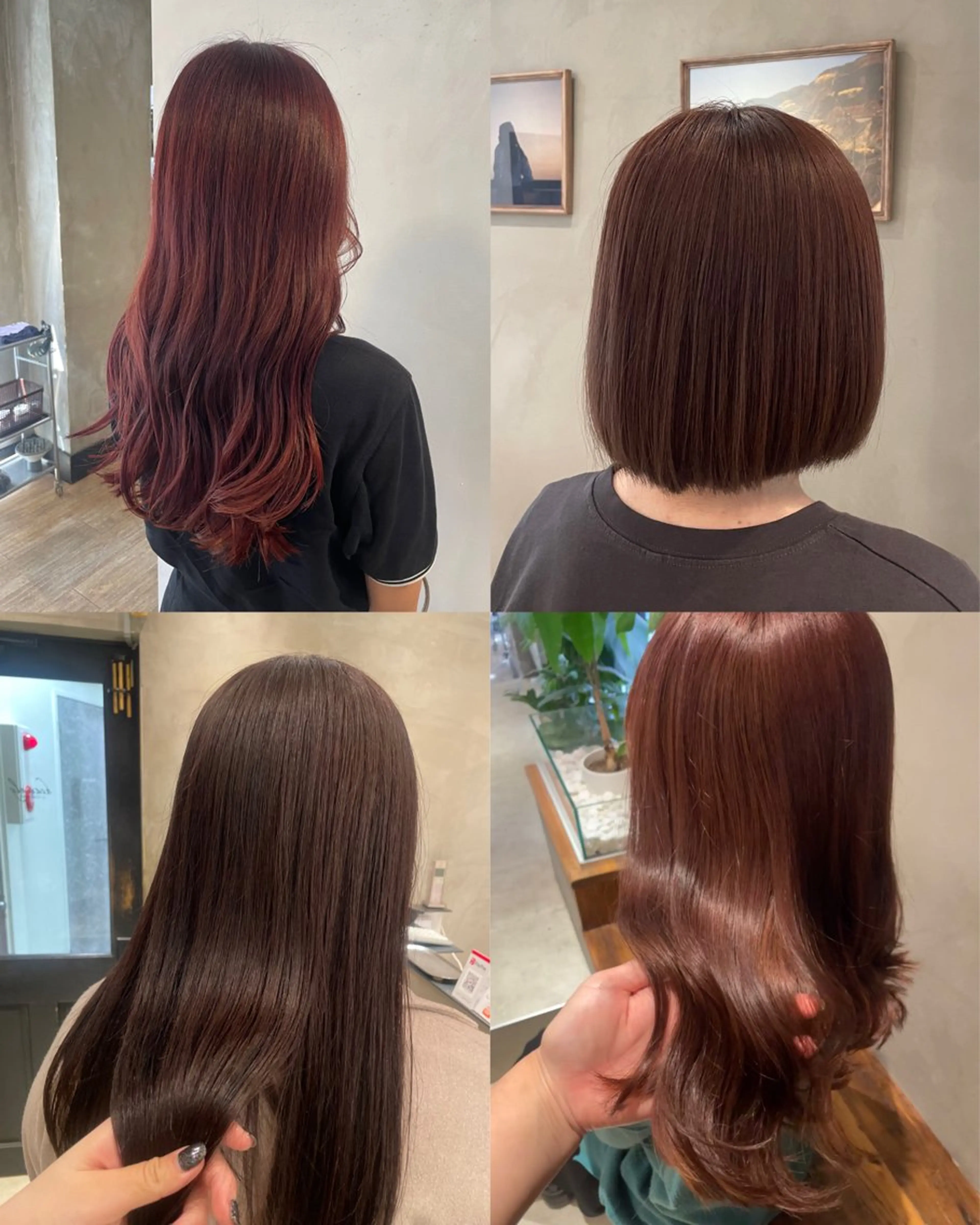 カラー NANA 新宿/レイヤーカットのヘアスタイル