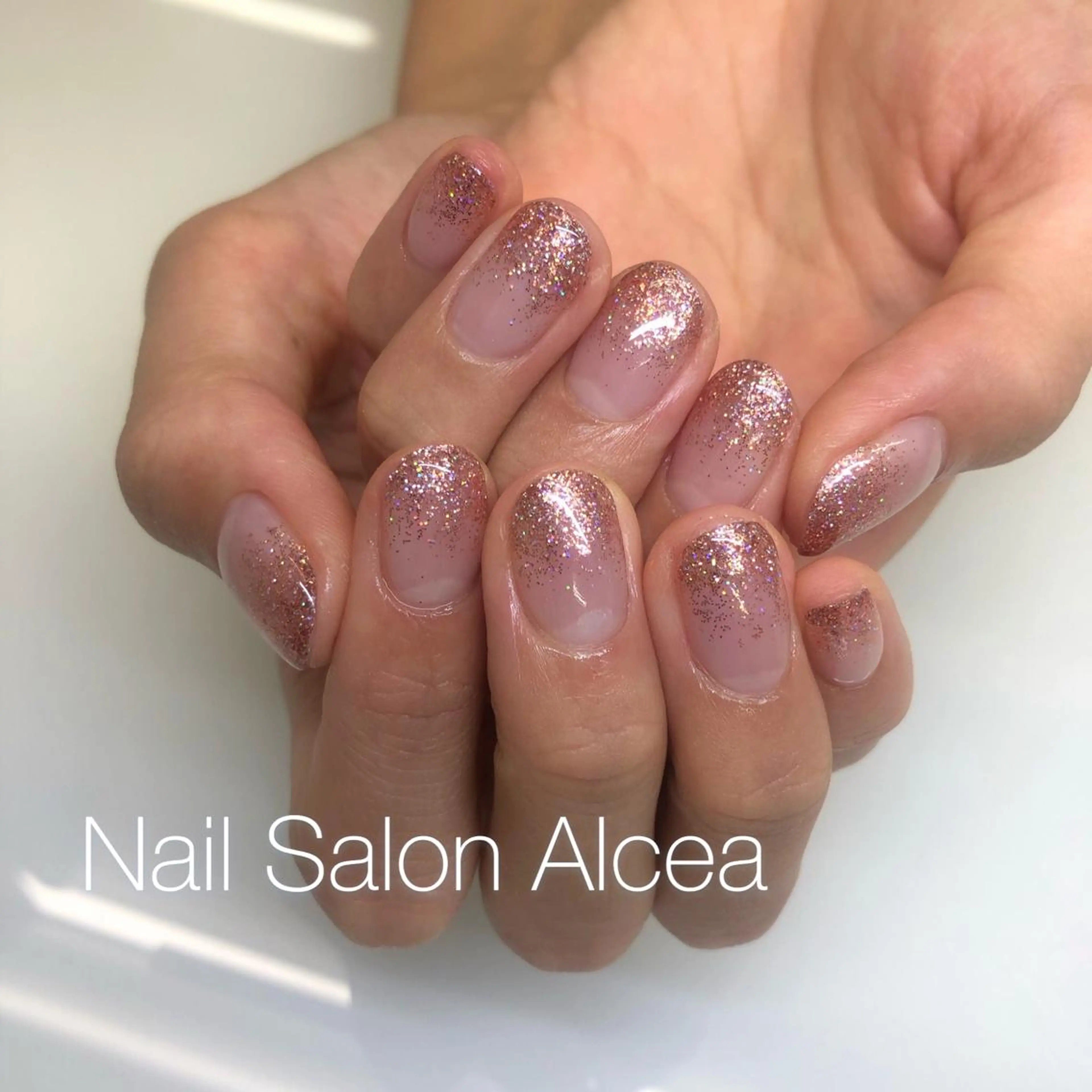 ネイル ラメ(グリッター) ラメグラデーション CHILO 木村のネイルデザイン