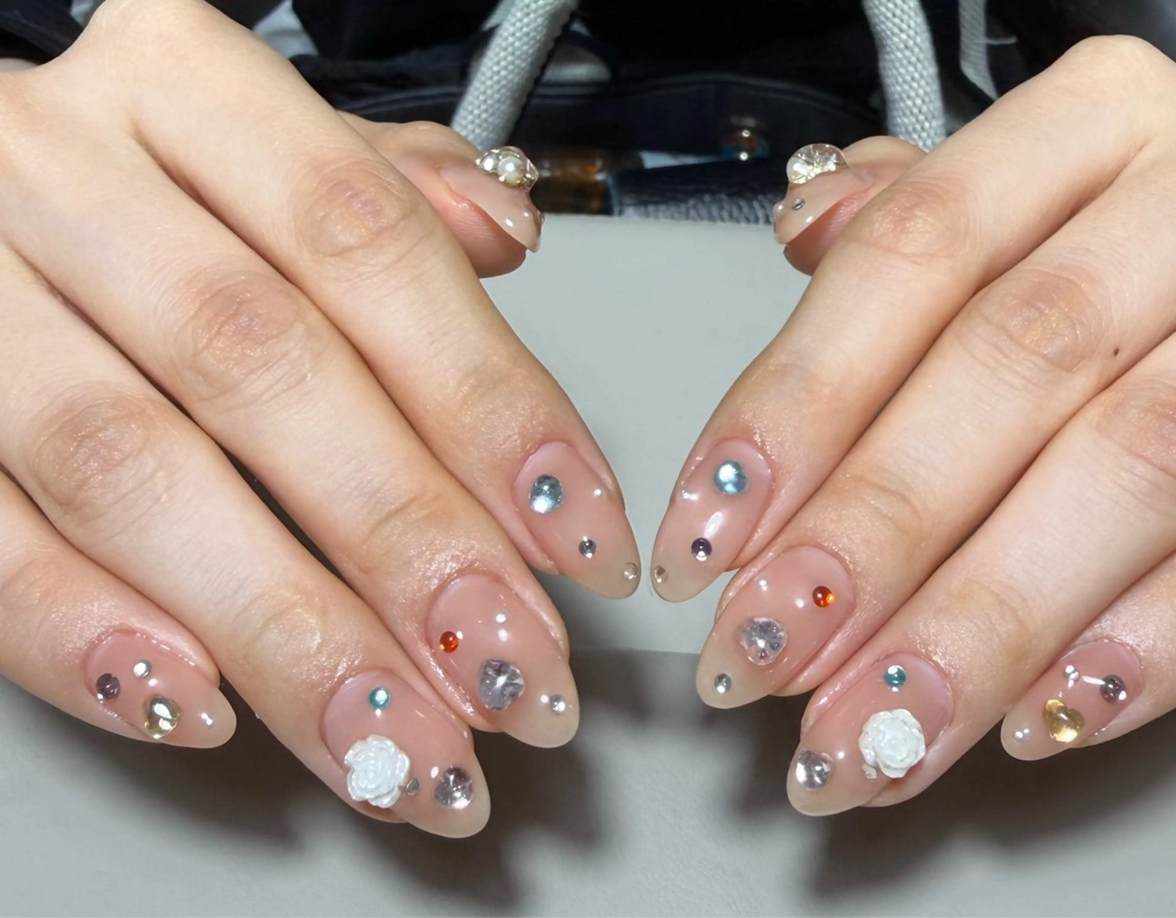 ネイル ハンドネイル ハンドケア 🍑 momo_nailのネイルデザイン