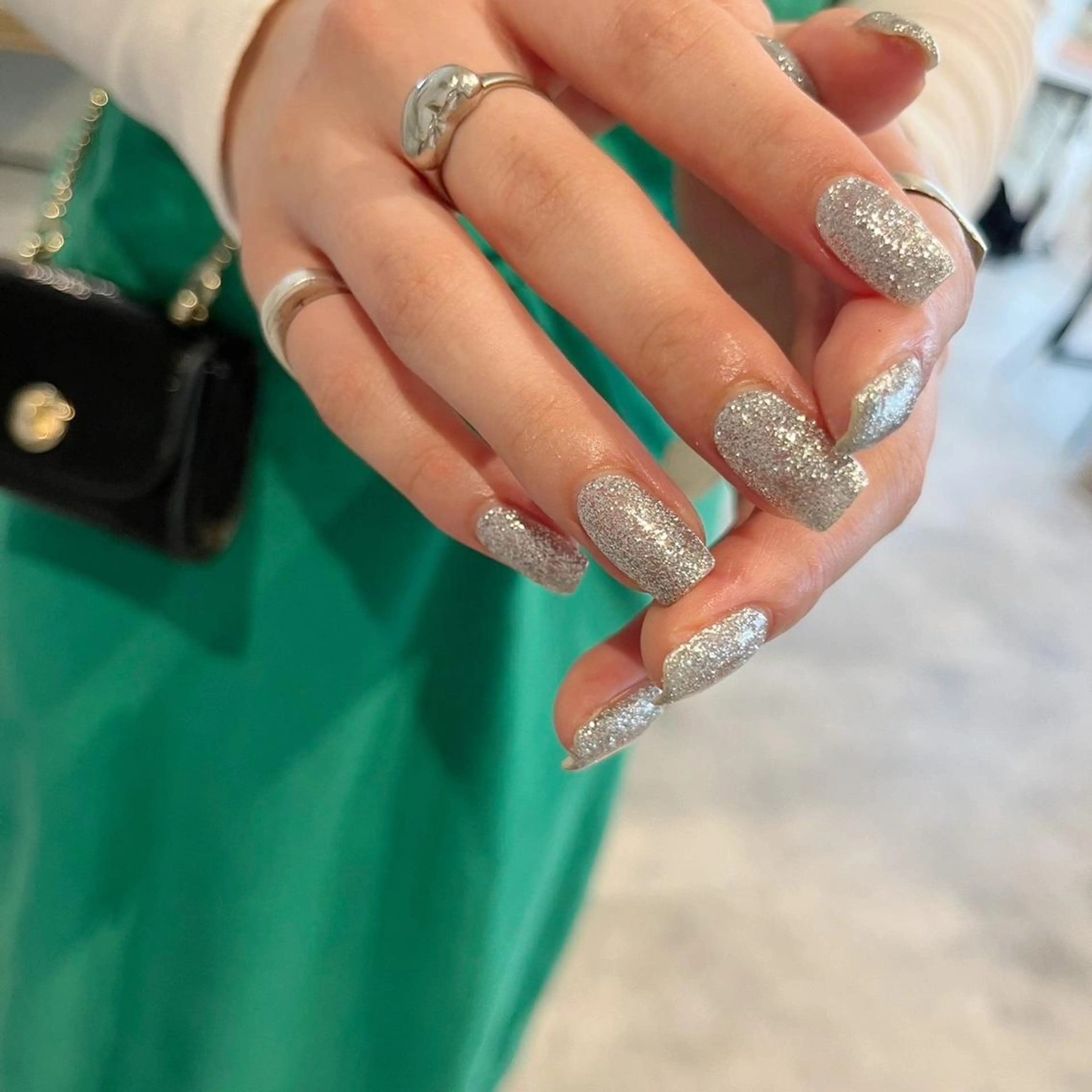 ■【ご新規様限定】 ◯HAND：ラメワンカラー《オフなし》の写真