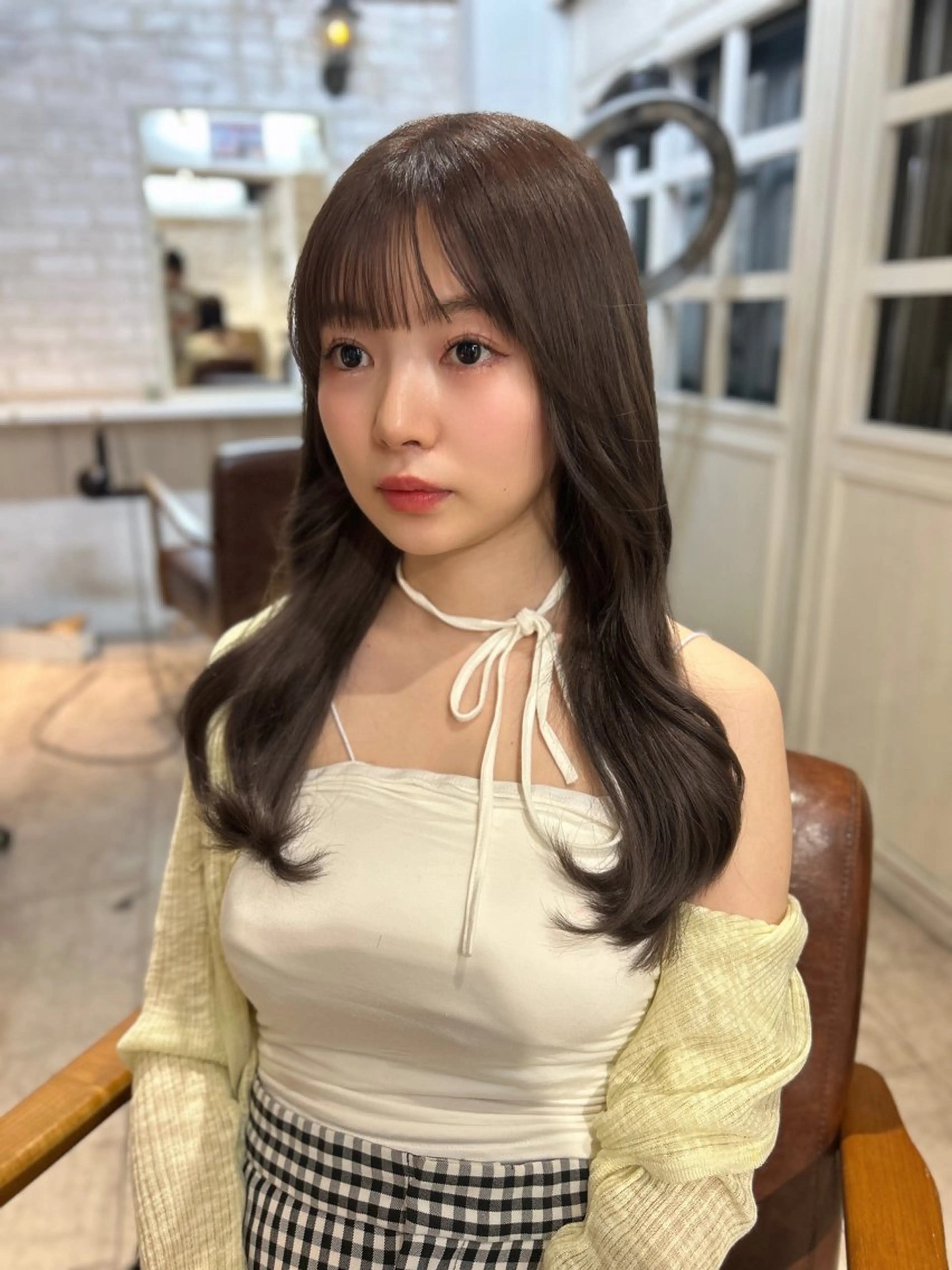 【透明感カラー🩵】cut＋color＋treatment💙（イルミナ/アディクシーカラー）の写真