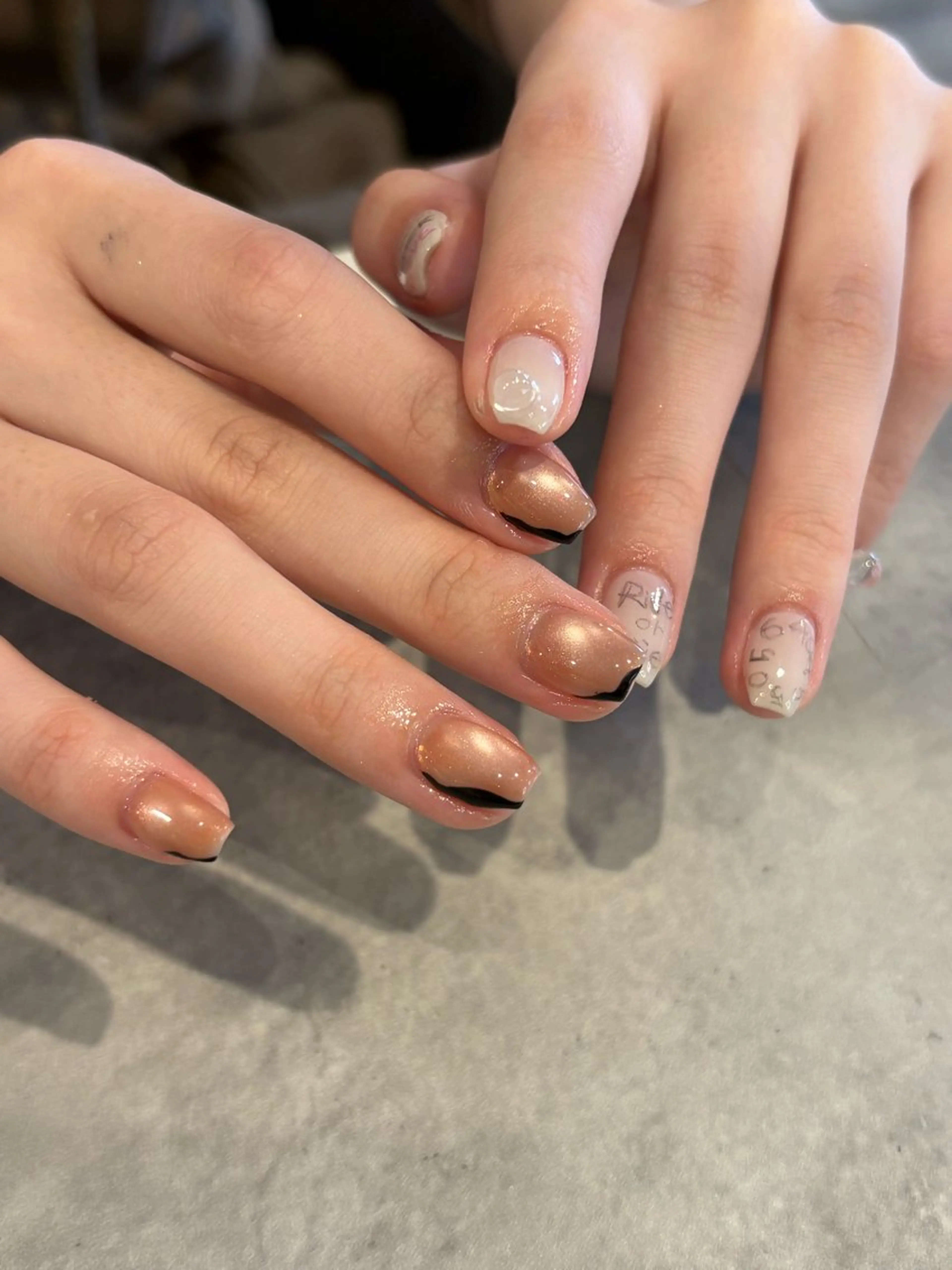 【Jr.ネイリスト】 ハンド持ち込みデザイン オフ無し ¥3,960の写真