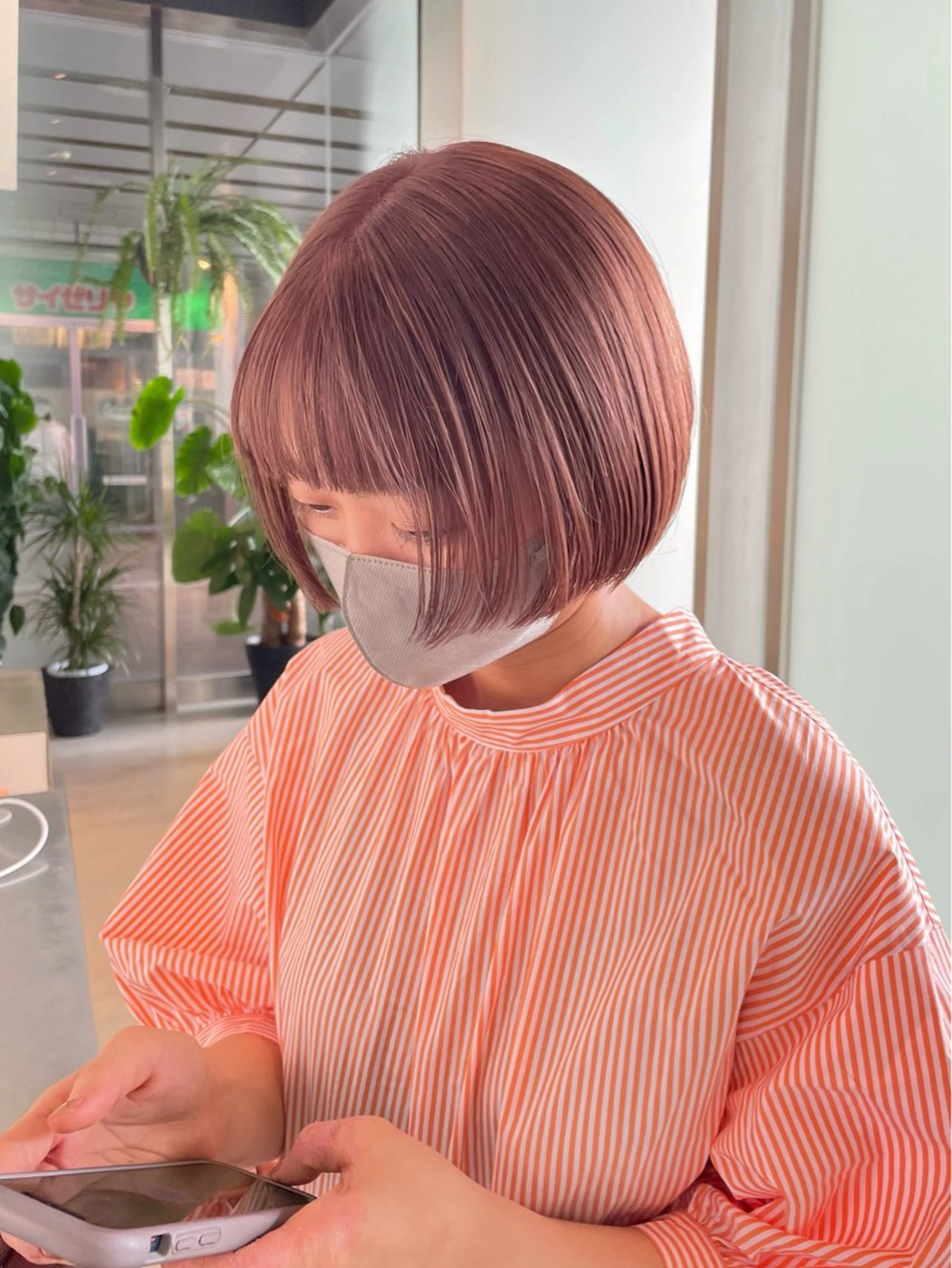 ショート カラー カット ヘアカラー トリートメント 村田 りょうやのヘアスタイル