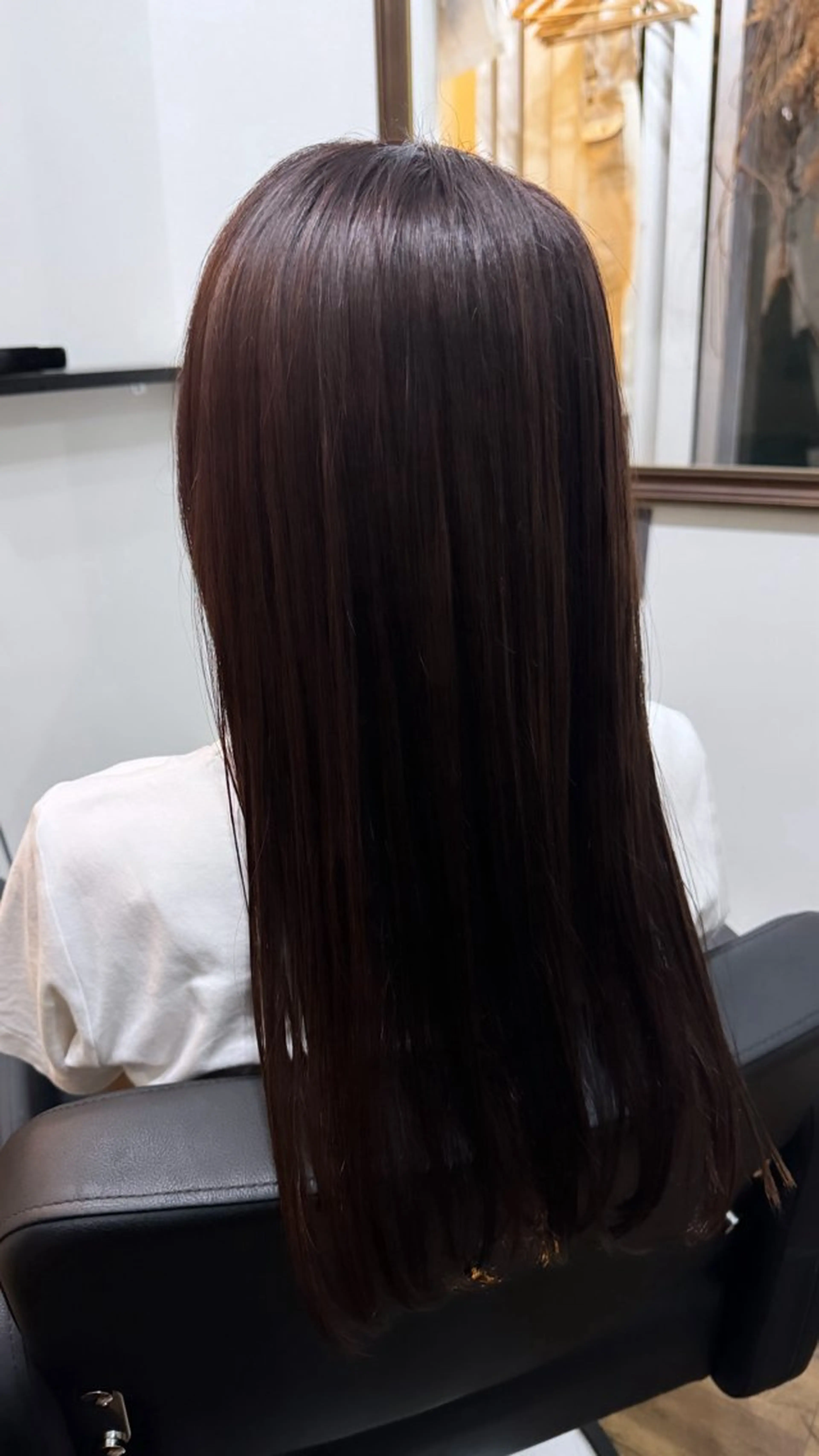 ロング カラー ラベンダーカラー ヘアカラー トリートメント 椎葉 祐也のヘアスタイル