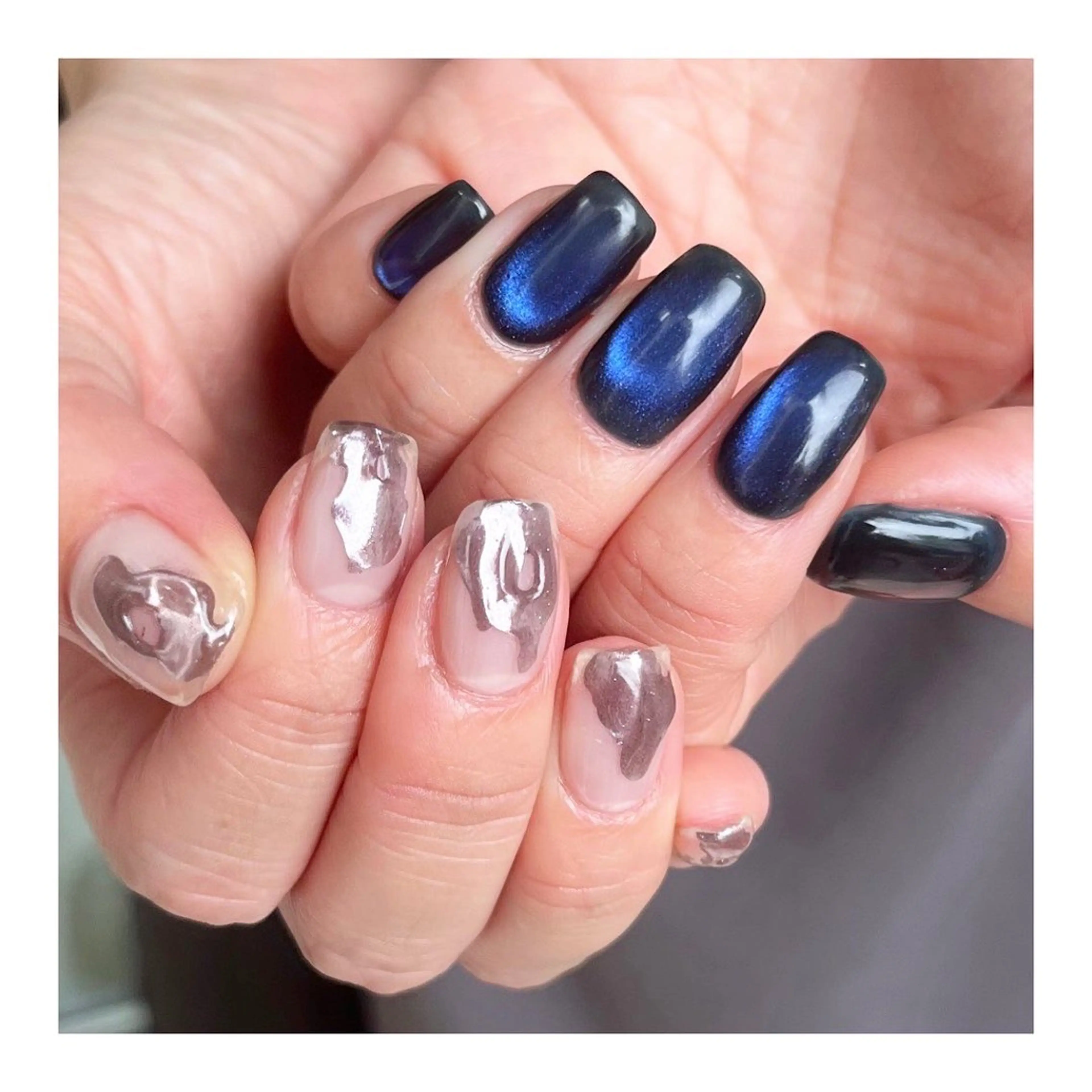 ネイル マグネットネイル ハンドネイル 587nail *のネイルデザイン