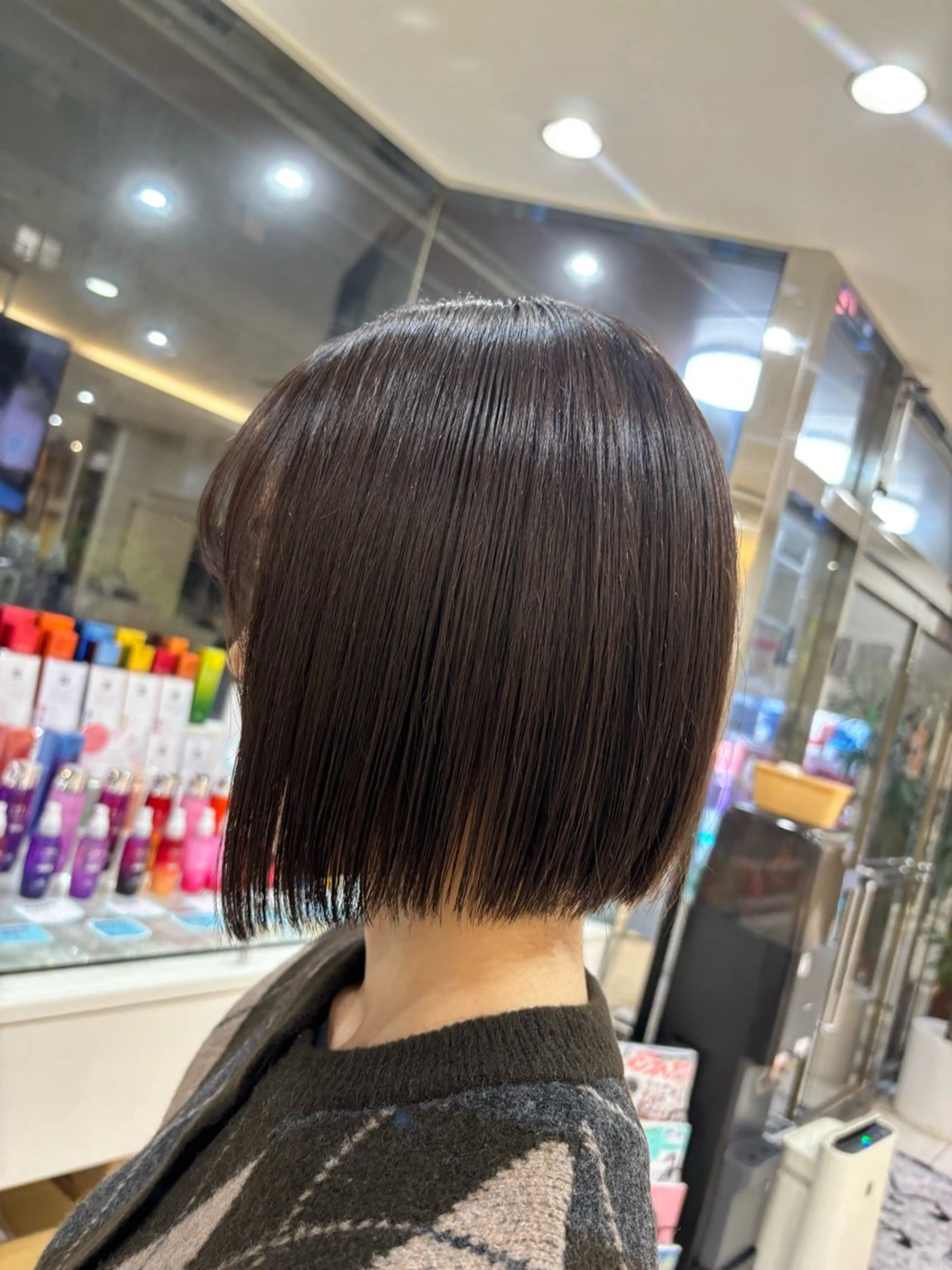 ショート カラー アッシュ アッシュブラウン ブラウンカラー ボブ トリートメント 田野倉NEXT店 美髪ニストのヘアスタイル