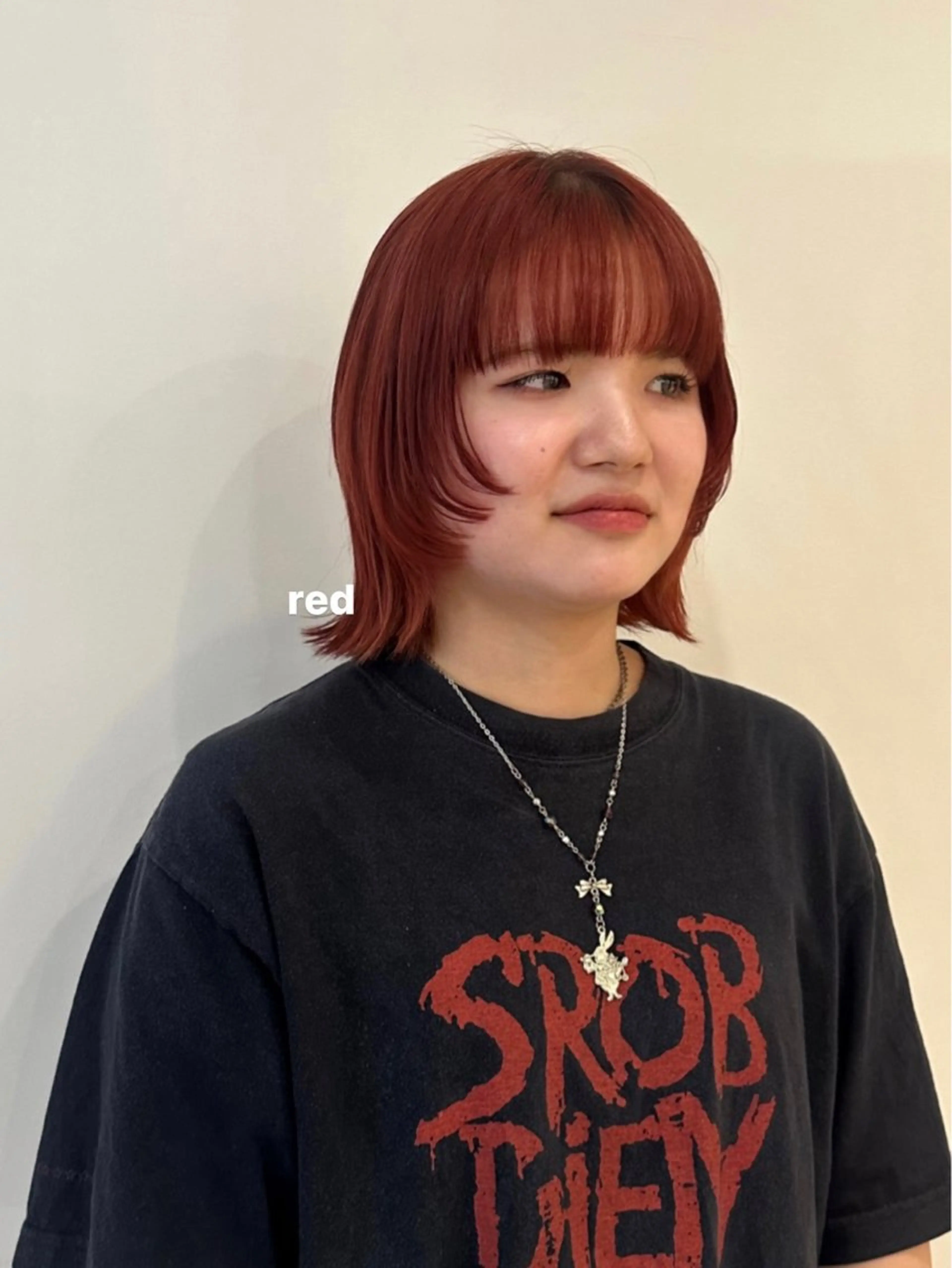 ミディアム カラー ヘアカラー トリートメント 暖色/レイヤーカット 🌙オノユリカのヘアスタイル