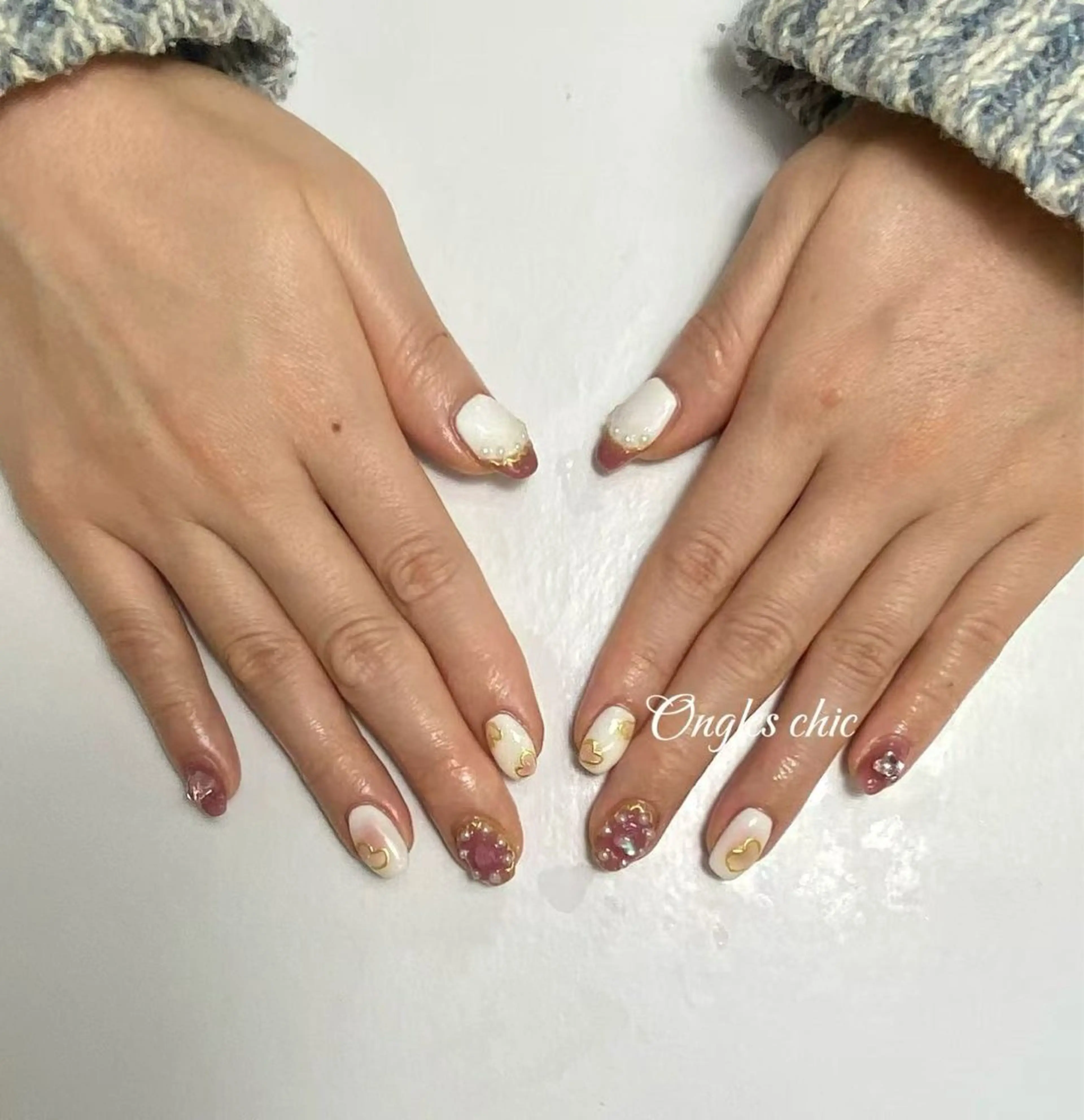ネイル ongles chic24時間営業のネイルデザイン