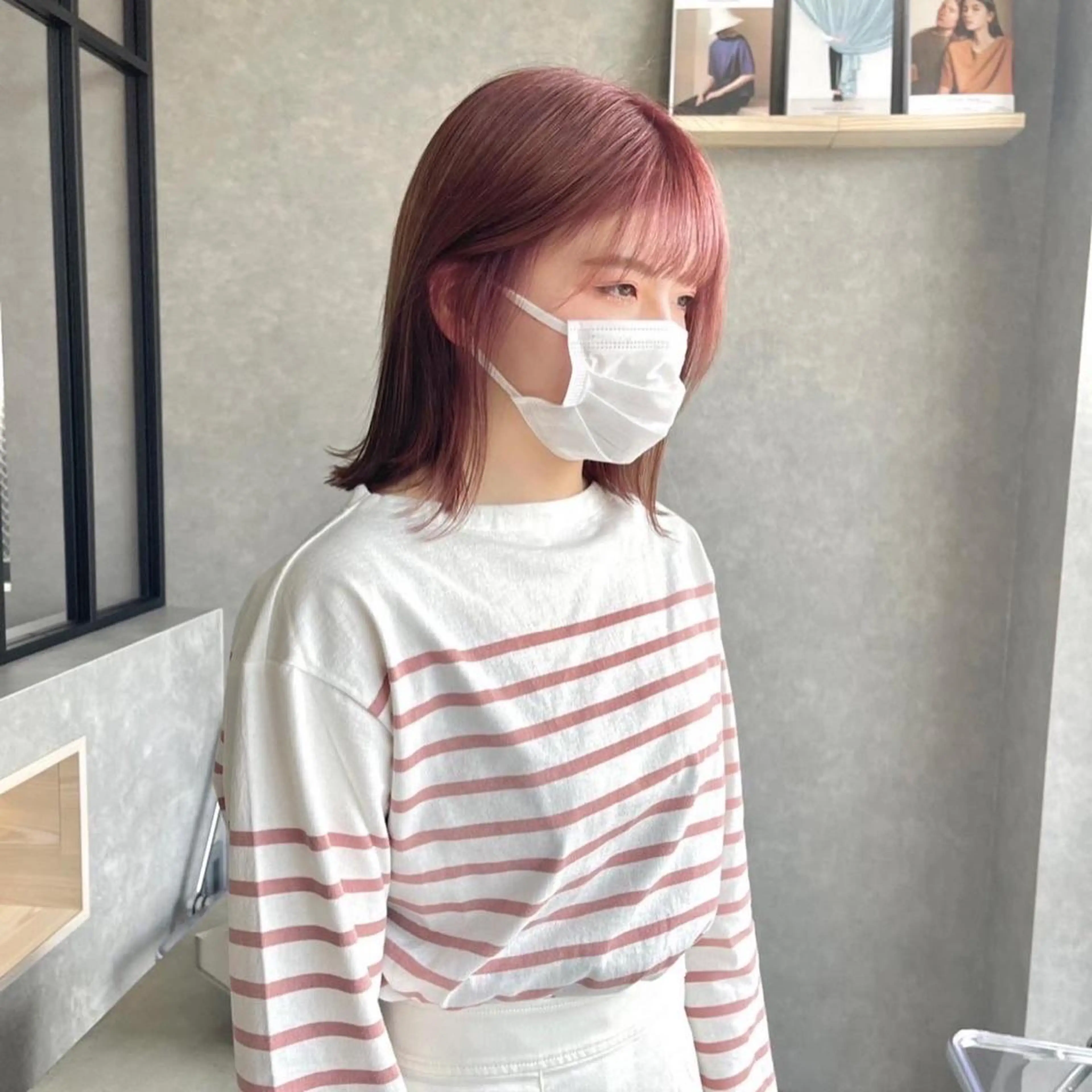ショート ショートヘア ヘアカラー 河原 亮のヘアスタイル