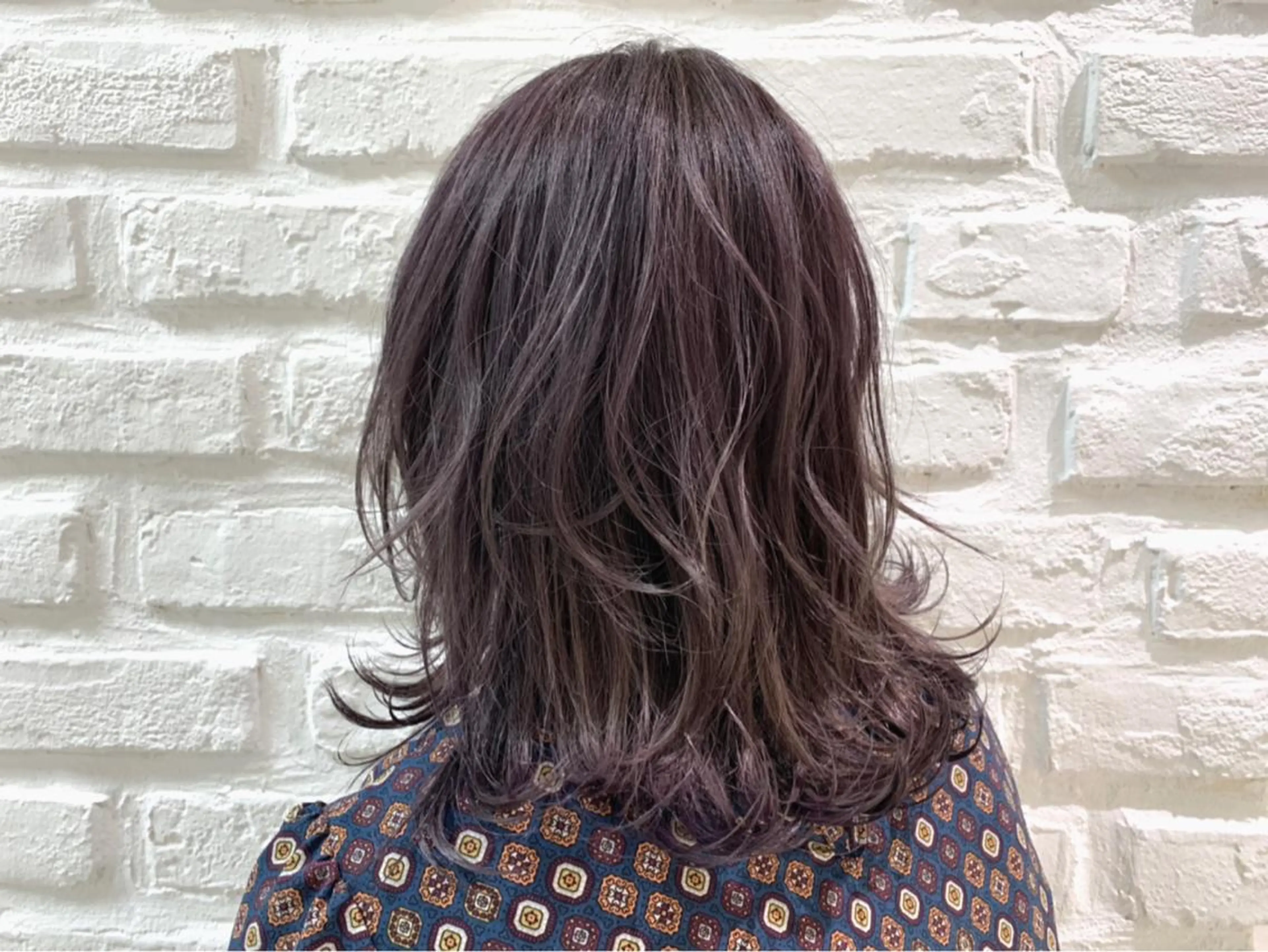 カラー ヘアアレンジ アッシュ 透明感カラー イルミナカラー パープルアッシュ メンズヘア専門🦊 RYOKAのヘアスタイル