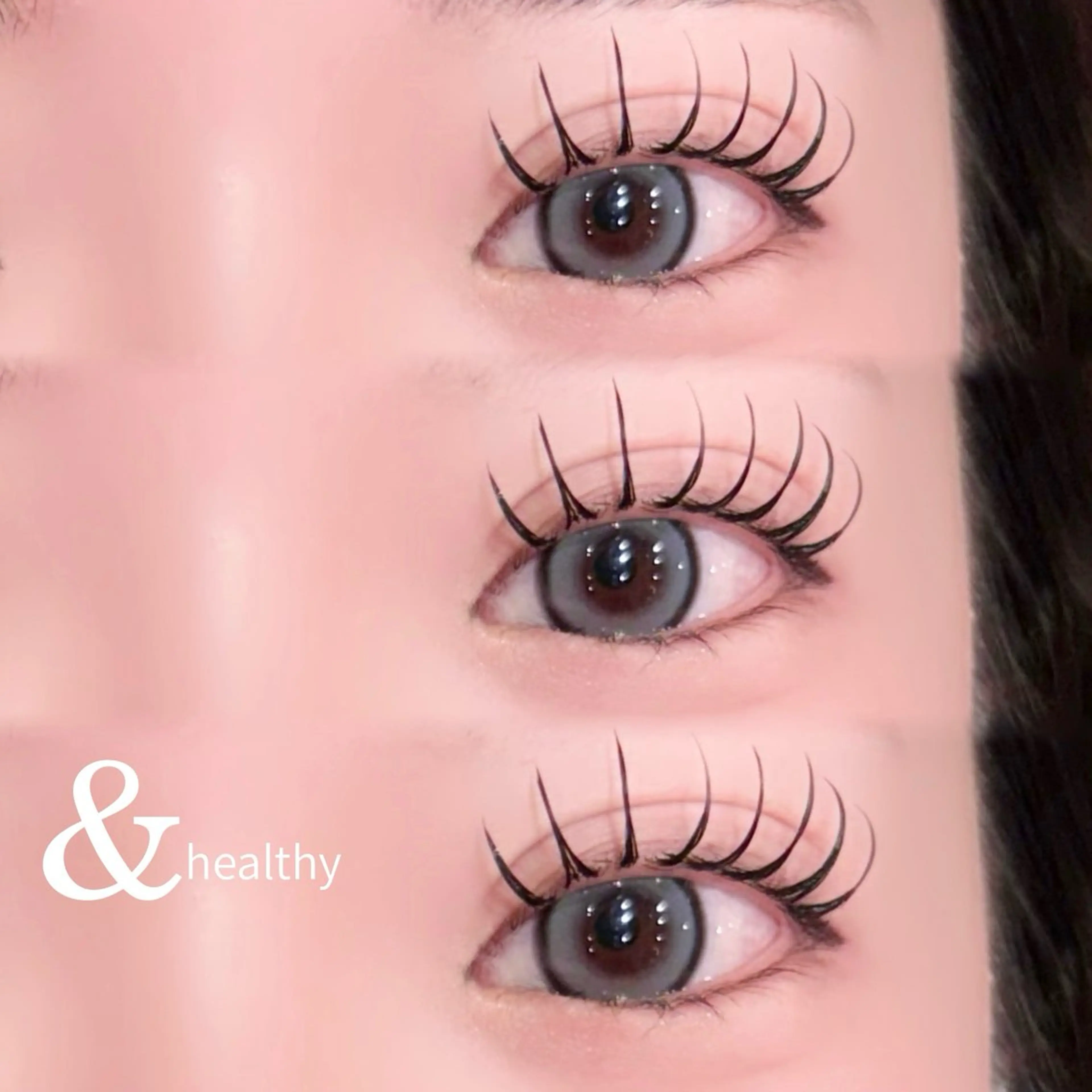 💛＆healthy💛バインドロック60束or80束、フラットラッシュ変更可能（アイシャンプー付き）の写真