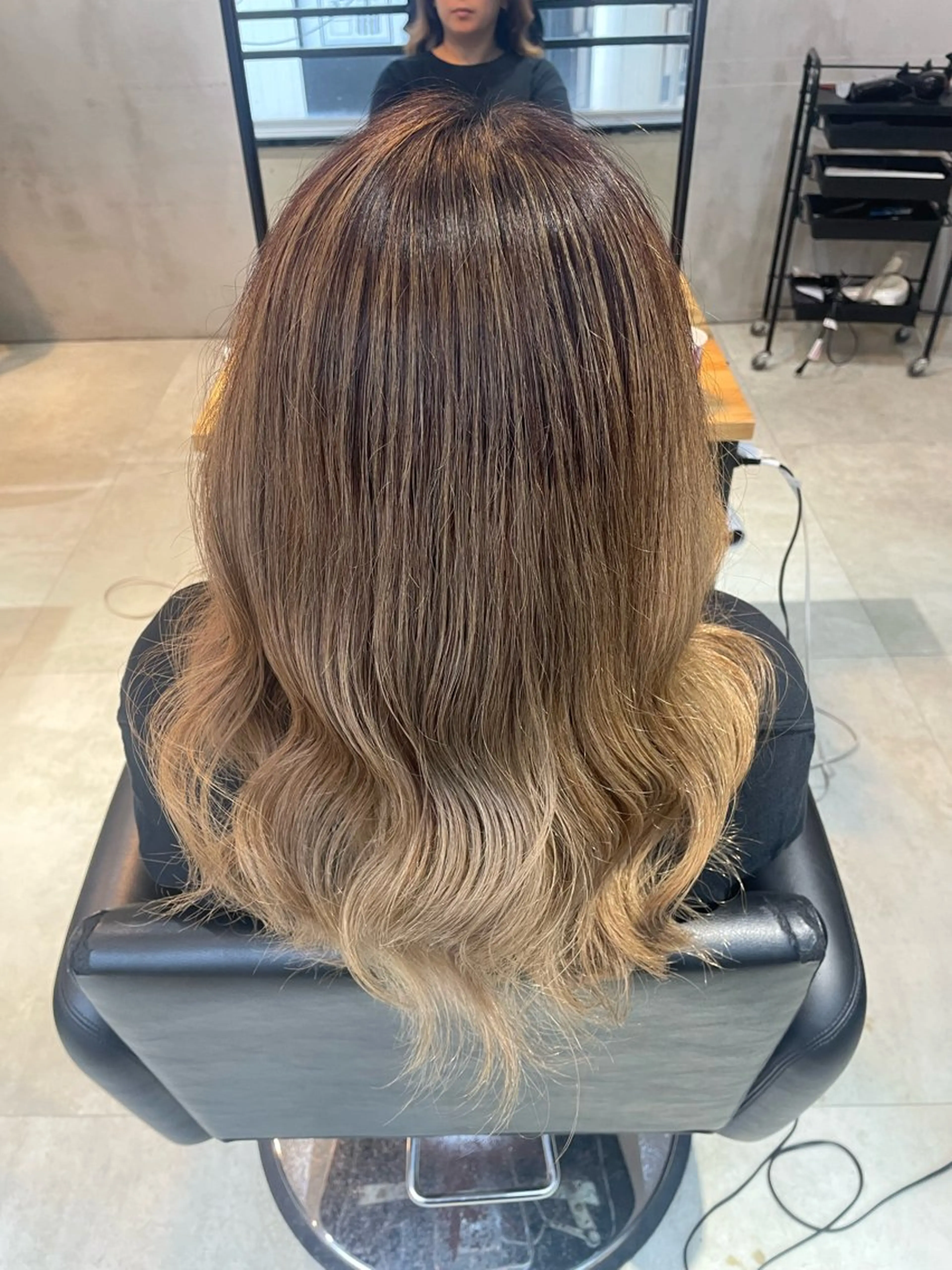 カラー バレイヤージュ ヘアカラー pesca一番町店/ HAYATAのヘアスタイル