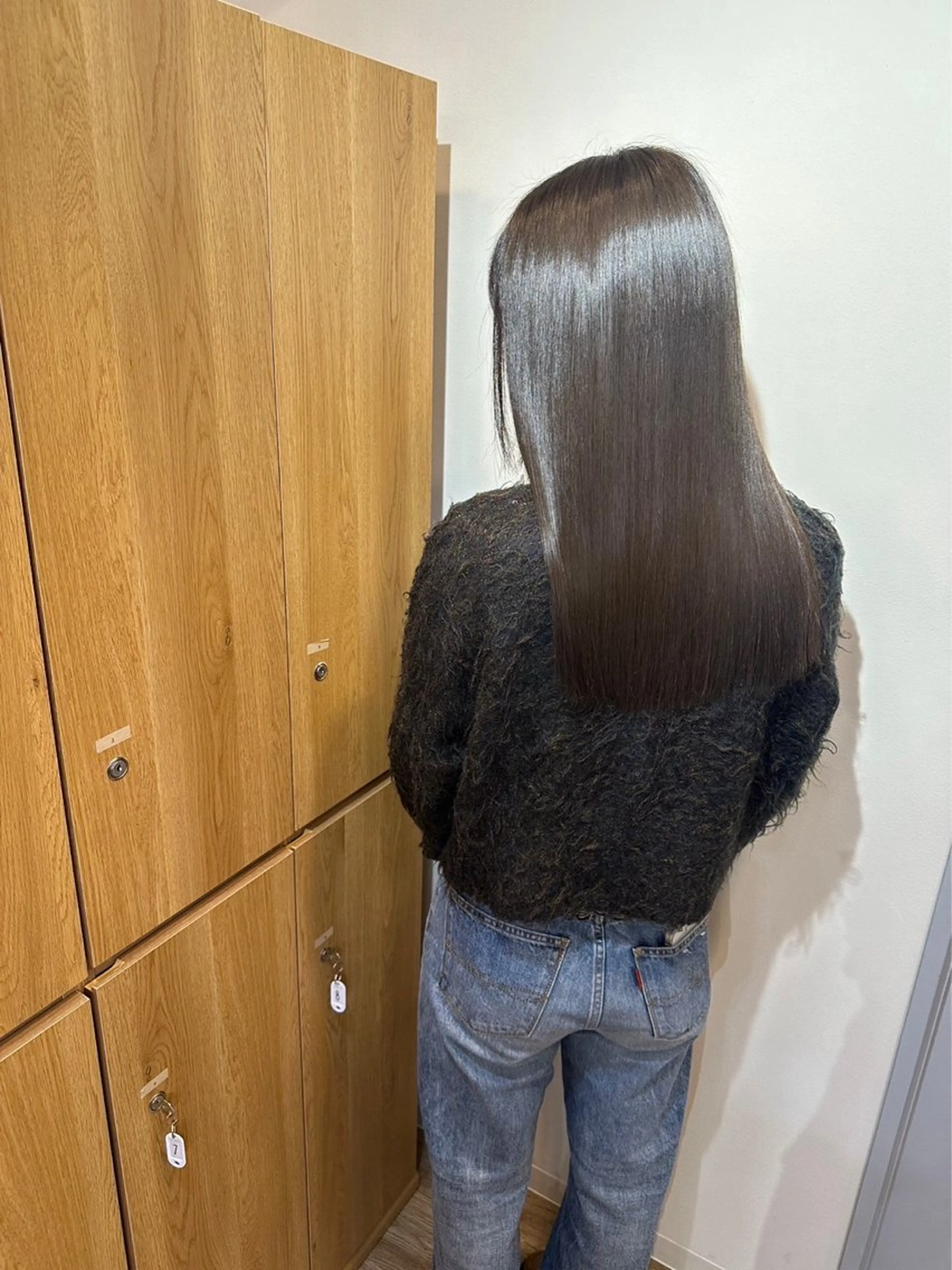 ロング 髪質改善 縮毛矯正 神戸ボブ✂️ ioe三宮/田 伸佳のヘアスタイル