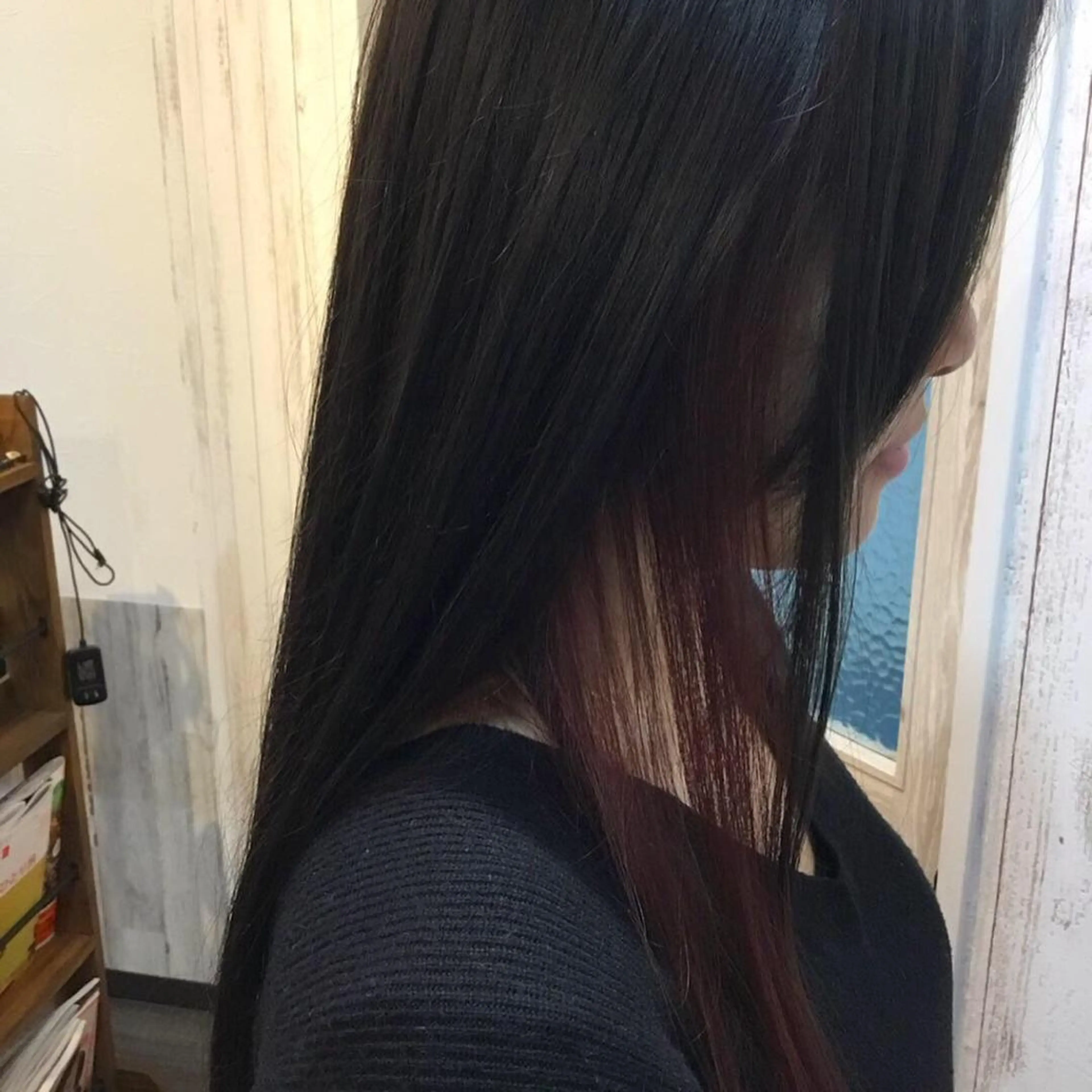 ロング カラー embrace エンブレイスのヘアスタイル