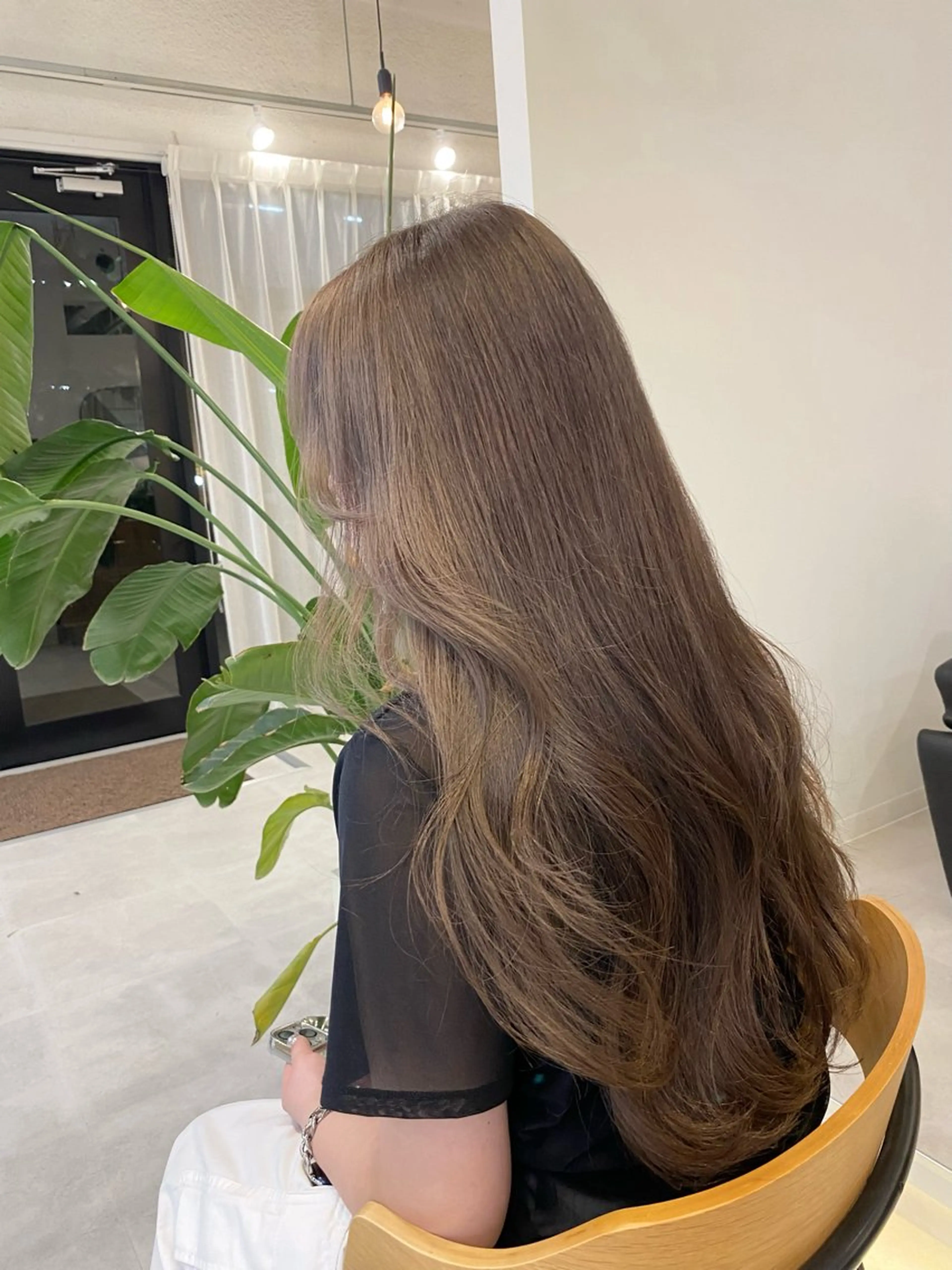 ロング カット ヘアカラー トリートメント 透明感カラー／メンズ 特化kazumaのヘアスタイル