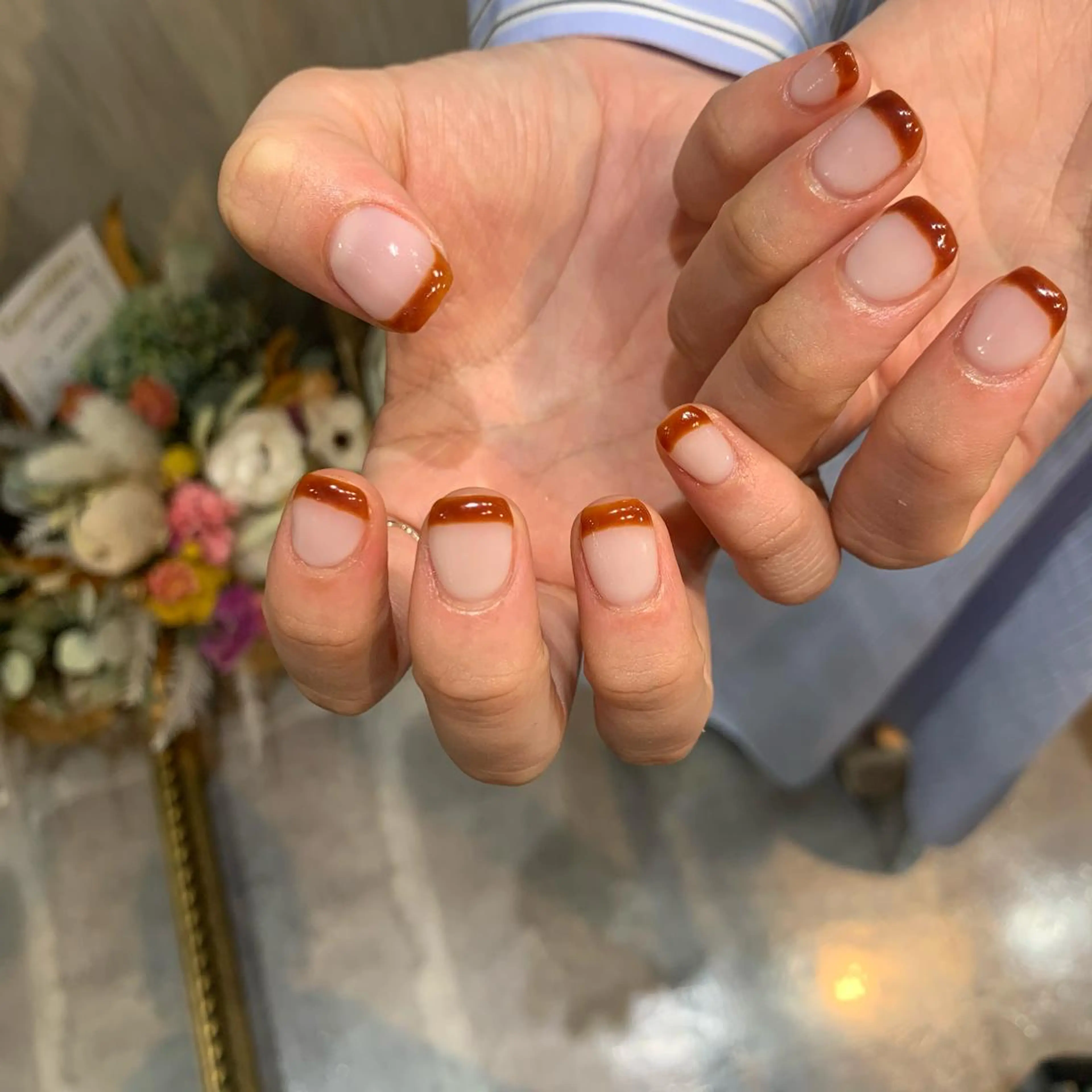 ネイル ニュアンスネイル 《ニュアンスネイル》 risaのネイルデザイン