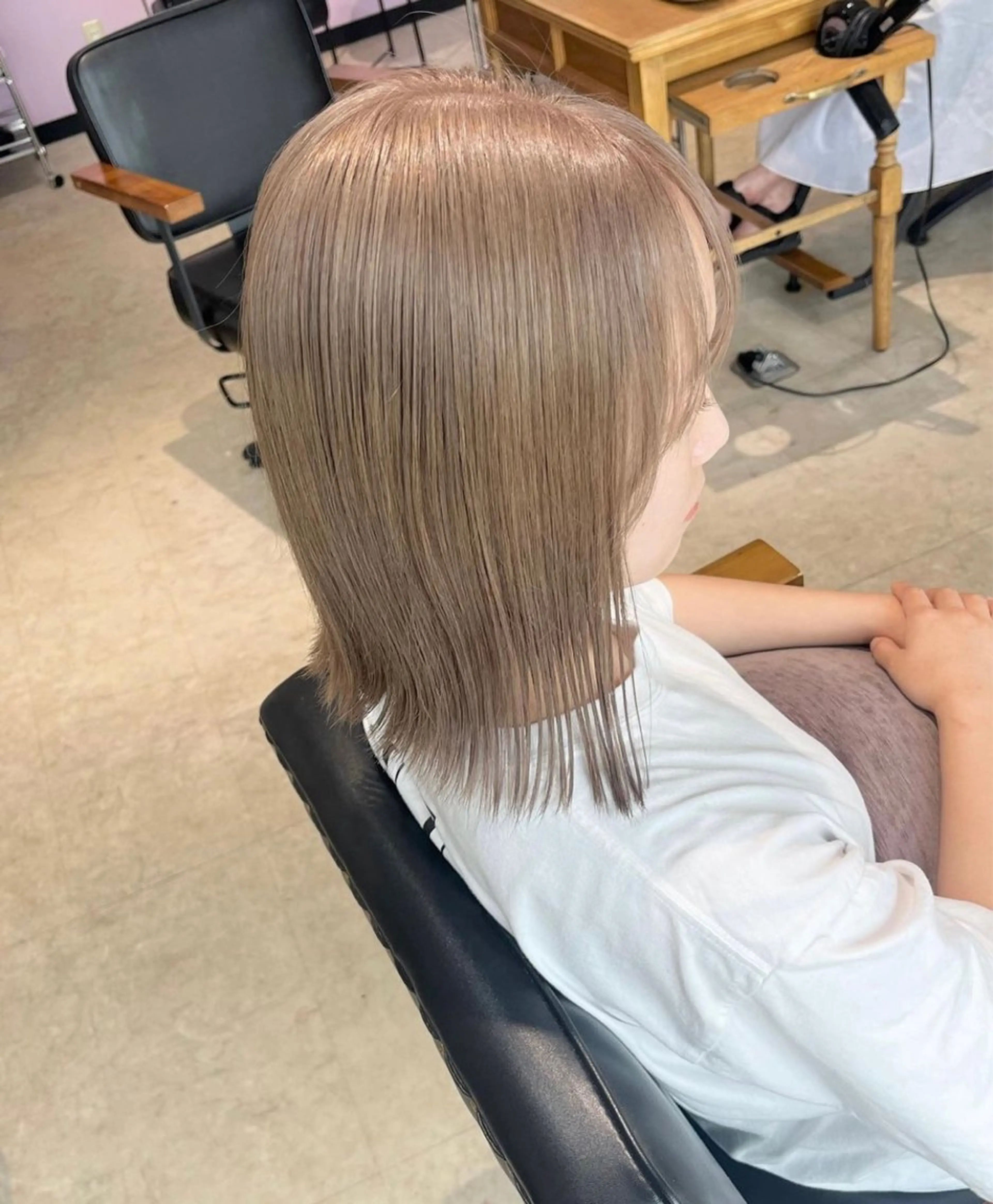 カラー ベージュカラー MATTY azusaのヘアスタイル