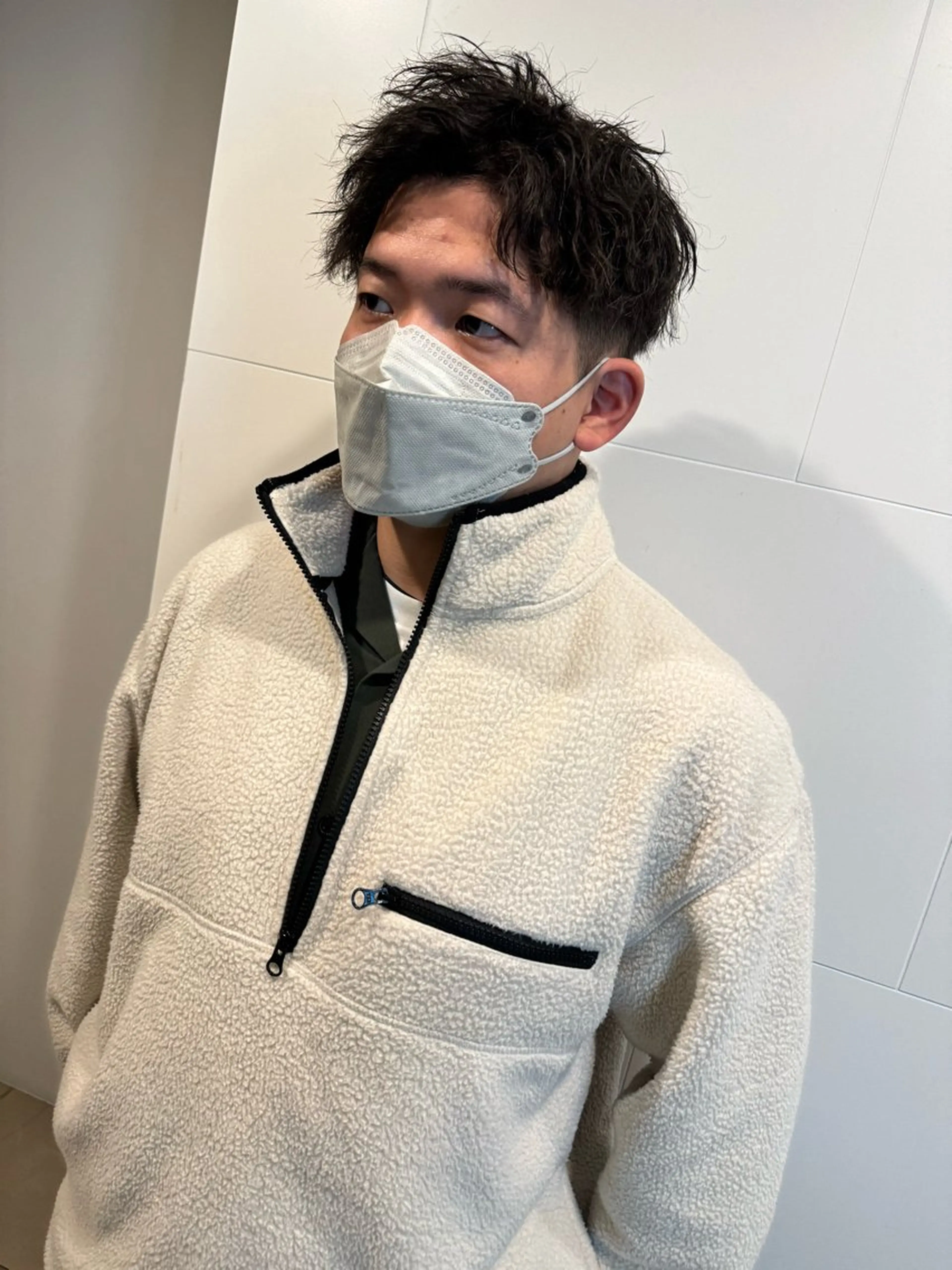 パーマ メンズ パーマ 藤井 佑良 FUJII YURAのヘアスタイル