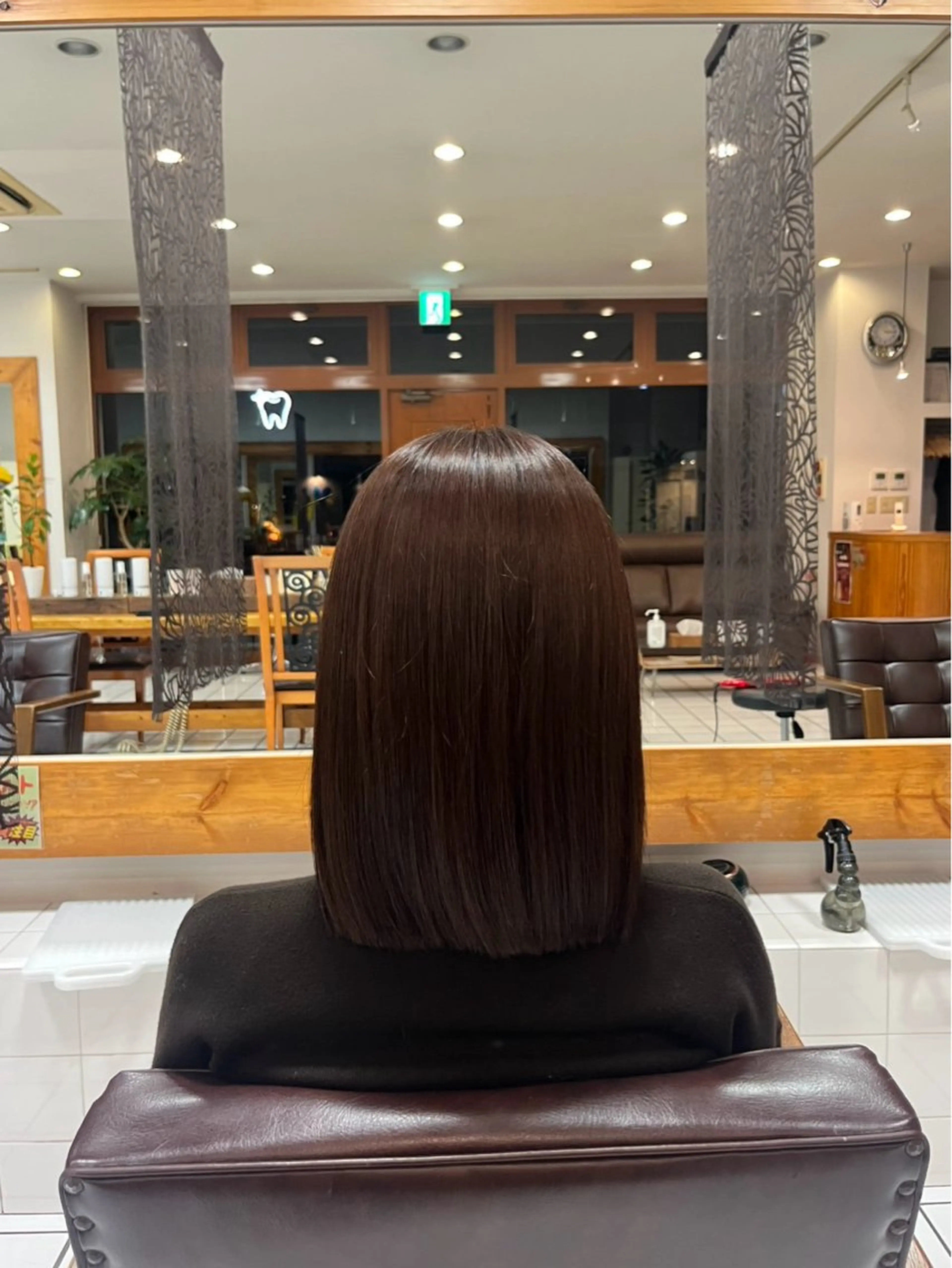 ミディアム ボブ ヘア&メイクSAWA 上田本店所属・池田 菜々美のヘアスタイル