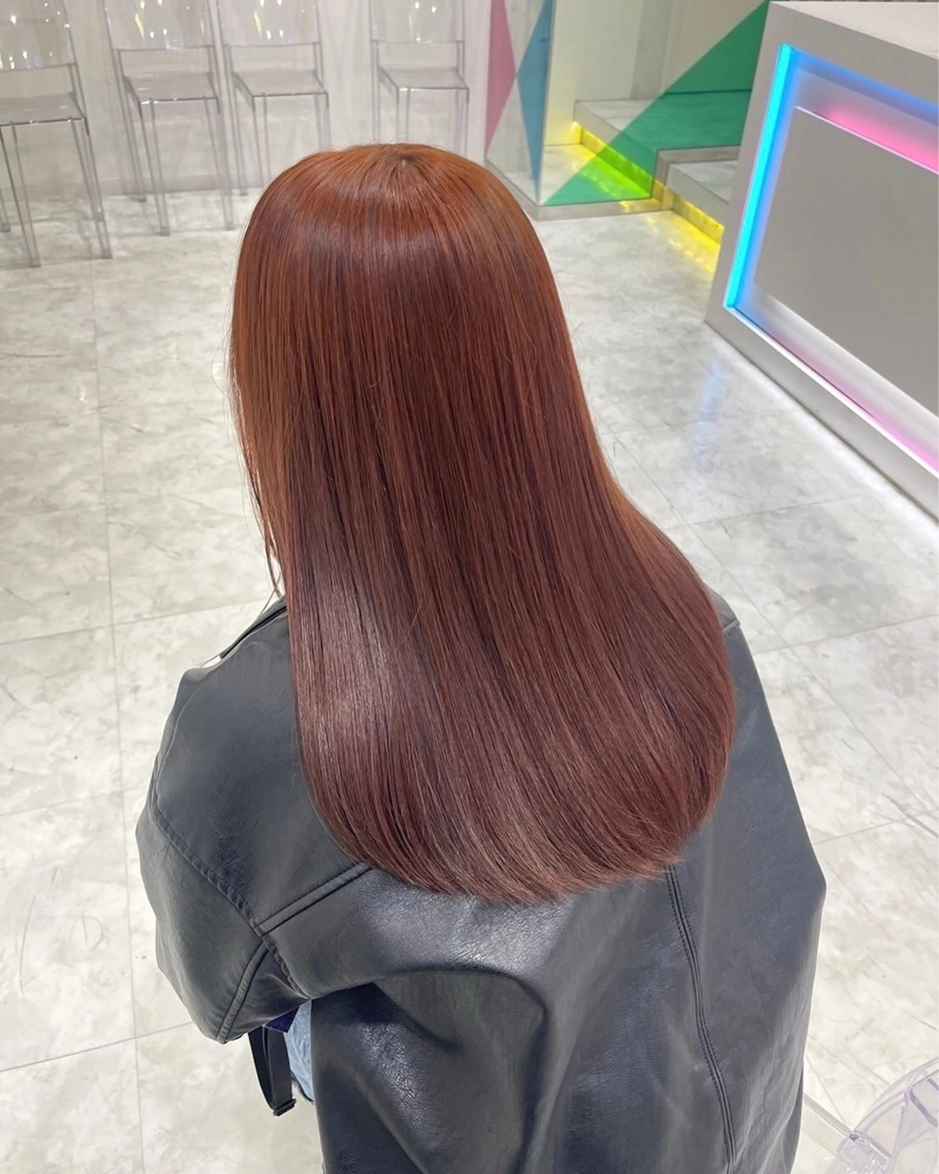 ロング カラー ヘアアレンジ ブリーチ ダブルカラー ブリーチなしカラー 髪質改善 韓国風🤍グレ ージュ🤍たくみのヘアスタイル