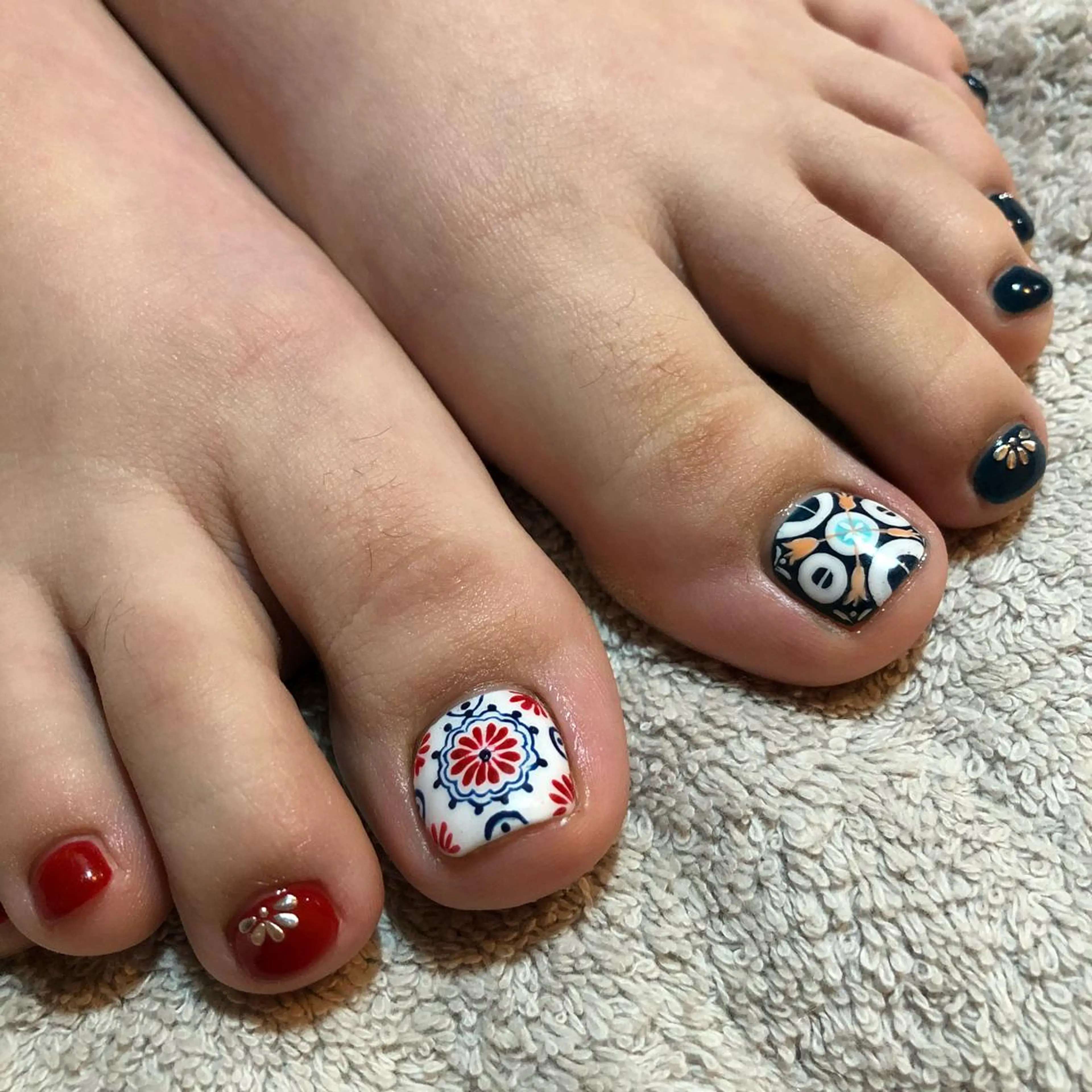 ネイル フットネイル g-up nail所属・米田 律子のネイルデザイン