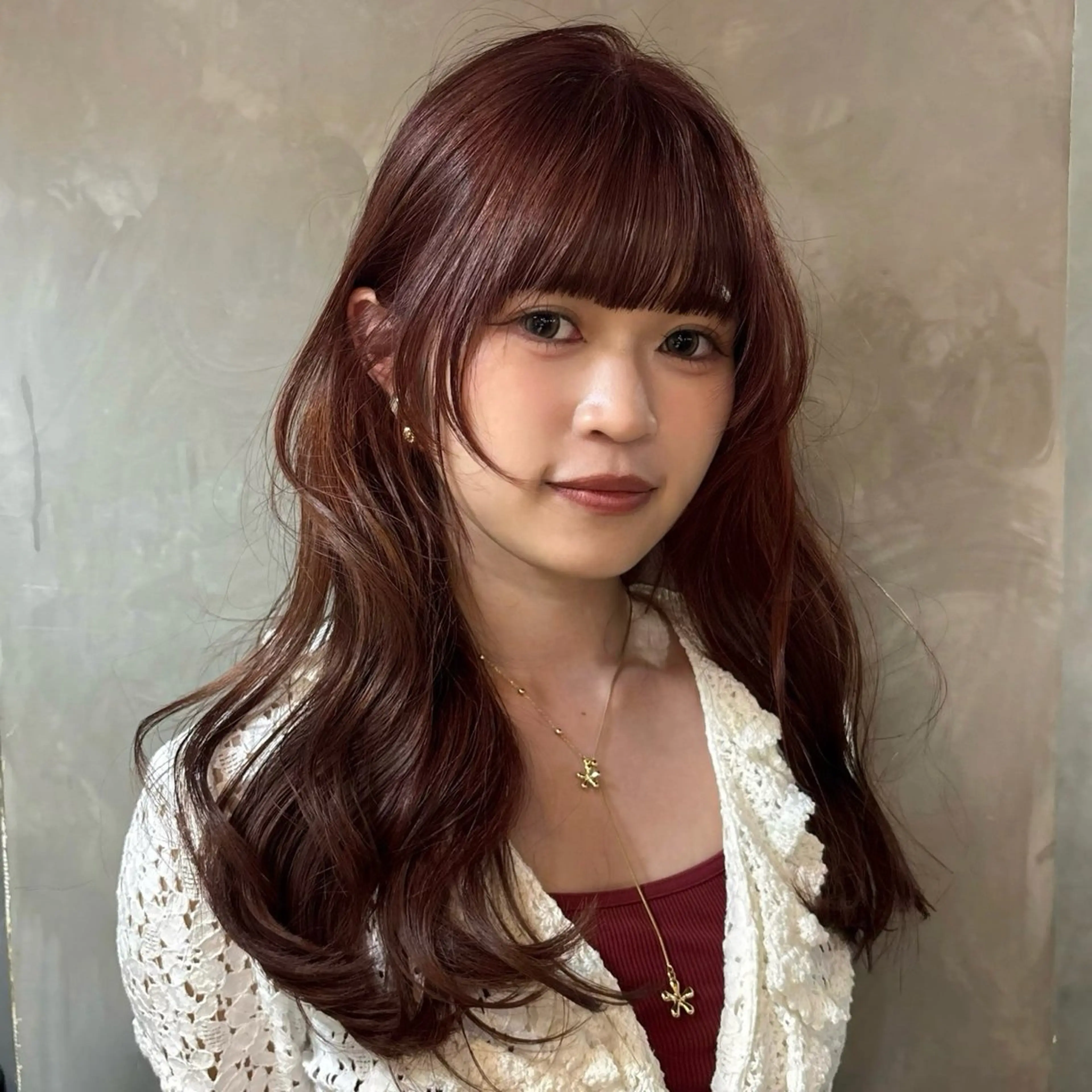 ロング カット ヘアカラー トリートメント Friista color所属・moe🎀 梅田美容室のヘアスタイル