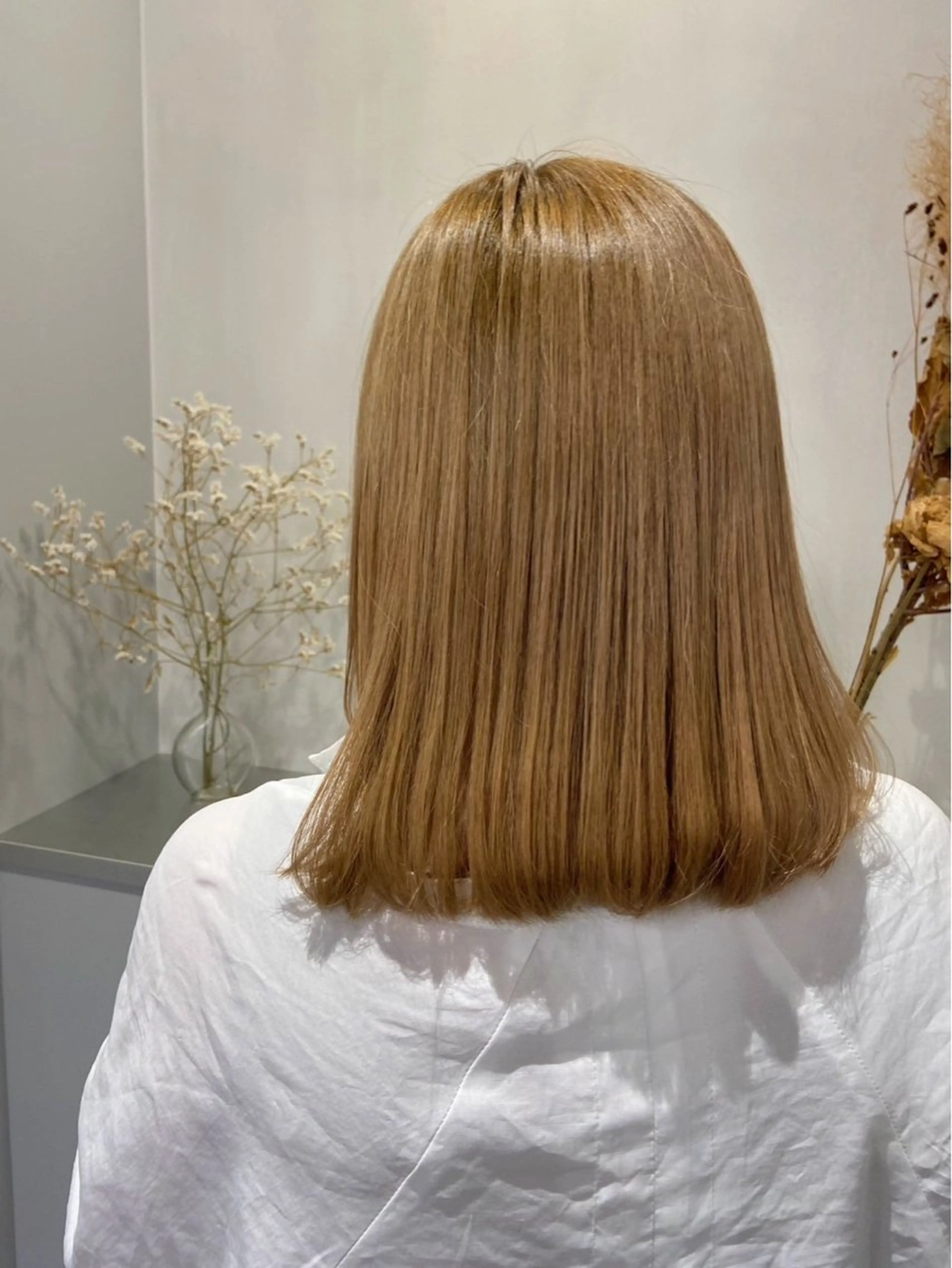 セミロング 吉田 楓花のヘアスタイル