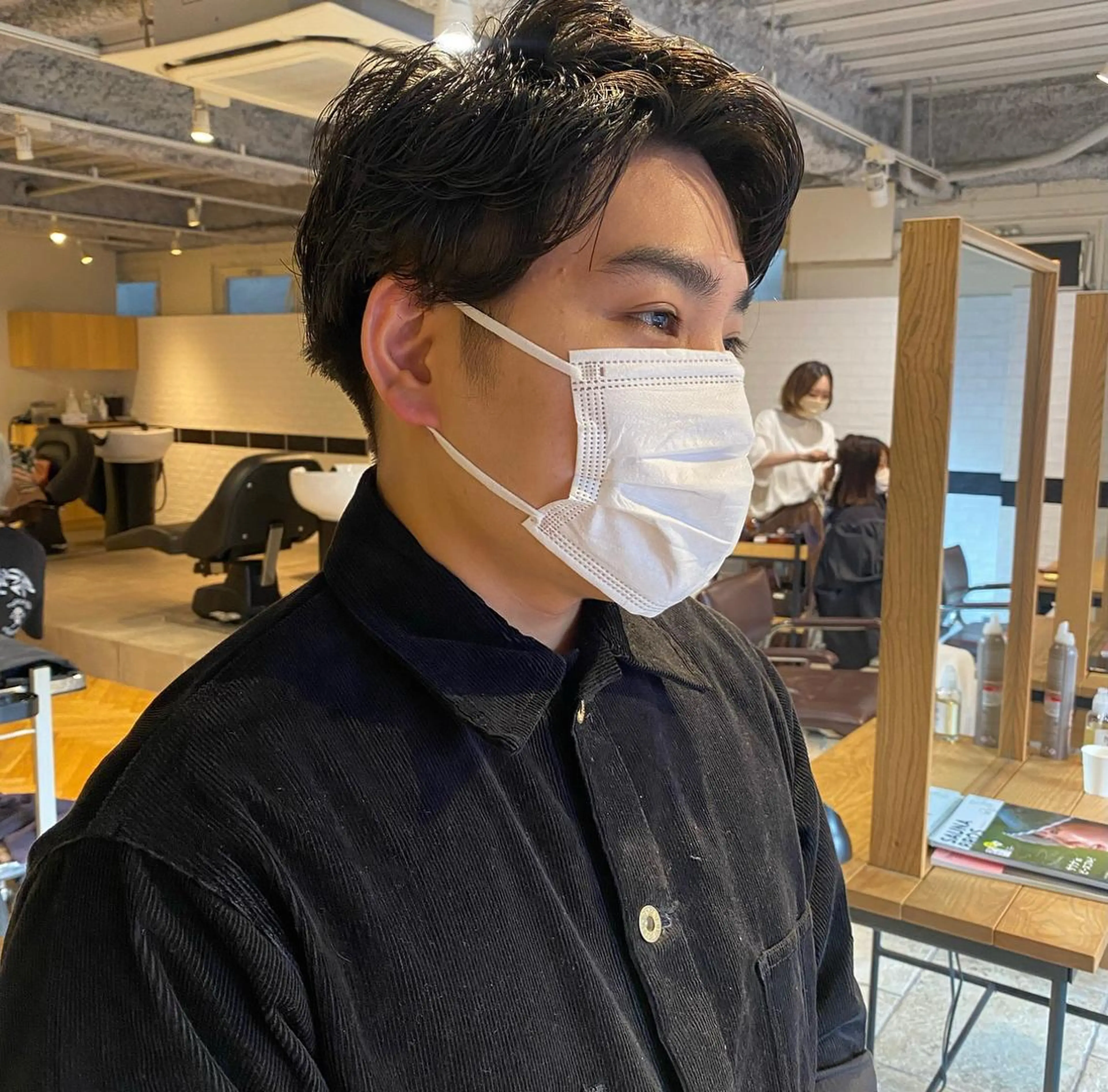 パーマ メンズ メンズパーマ io濱川 遥のヘアスタイル